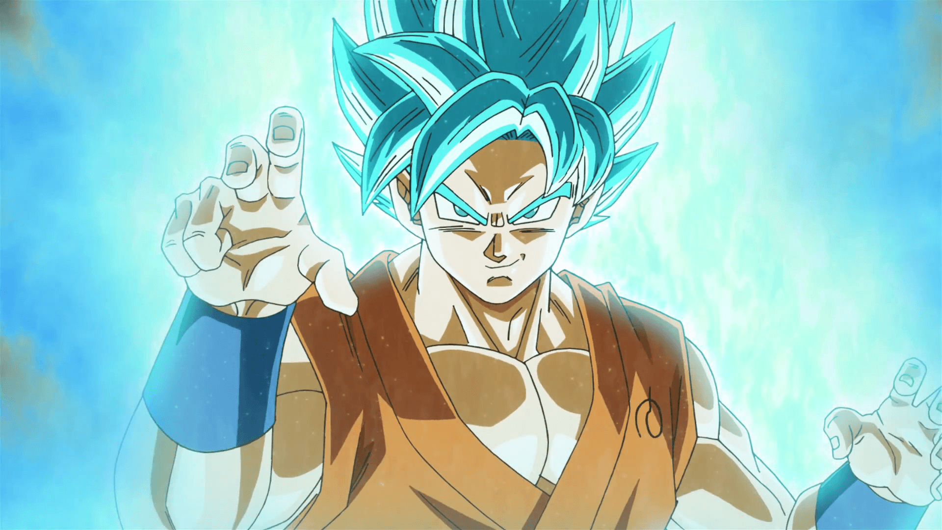 1920x1080 Super Saiyan God Red vs Super Saiyan God Blue in Dragon Ball Super