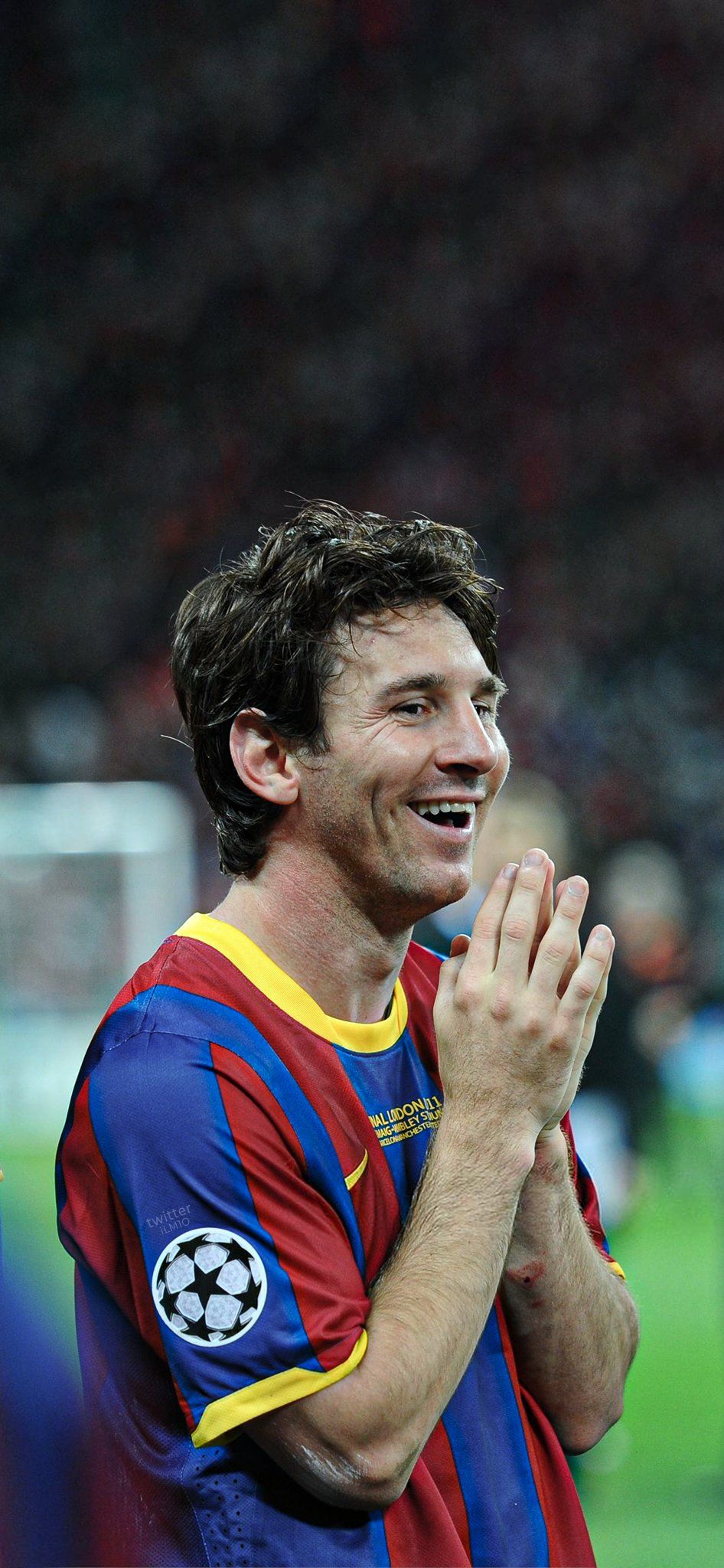 946x2048 السلمي #Wallpaper. #Messi #OnThisDay Wembley ❤️