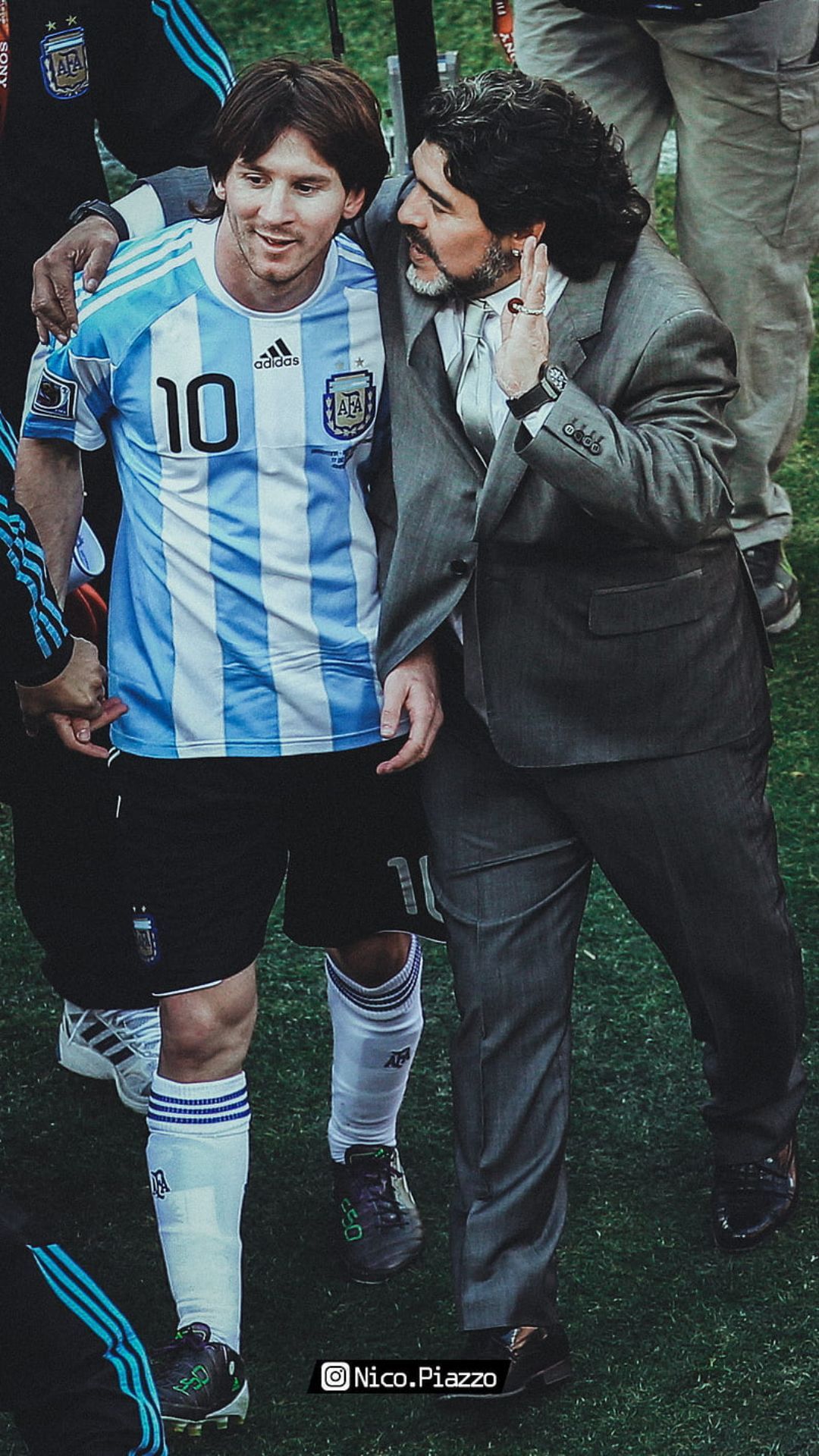 1080x1920 Messi and Maradona Wallpaper Messi and Maradona Wallpaper Download