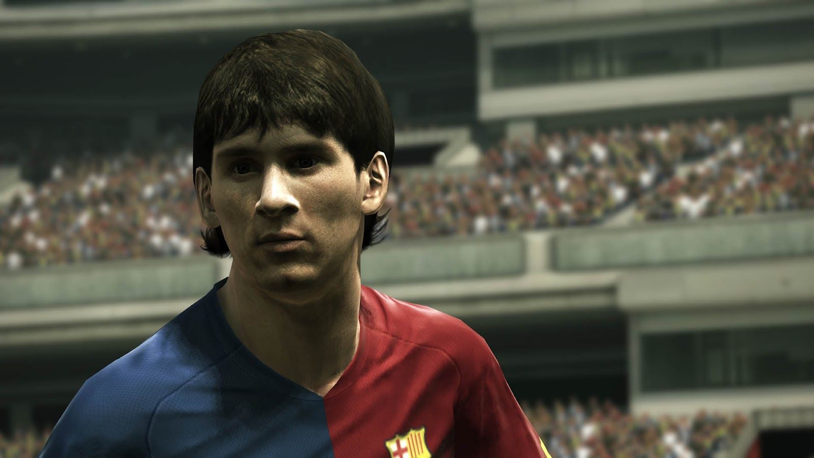 1600x900 Messi PES Wallpaper