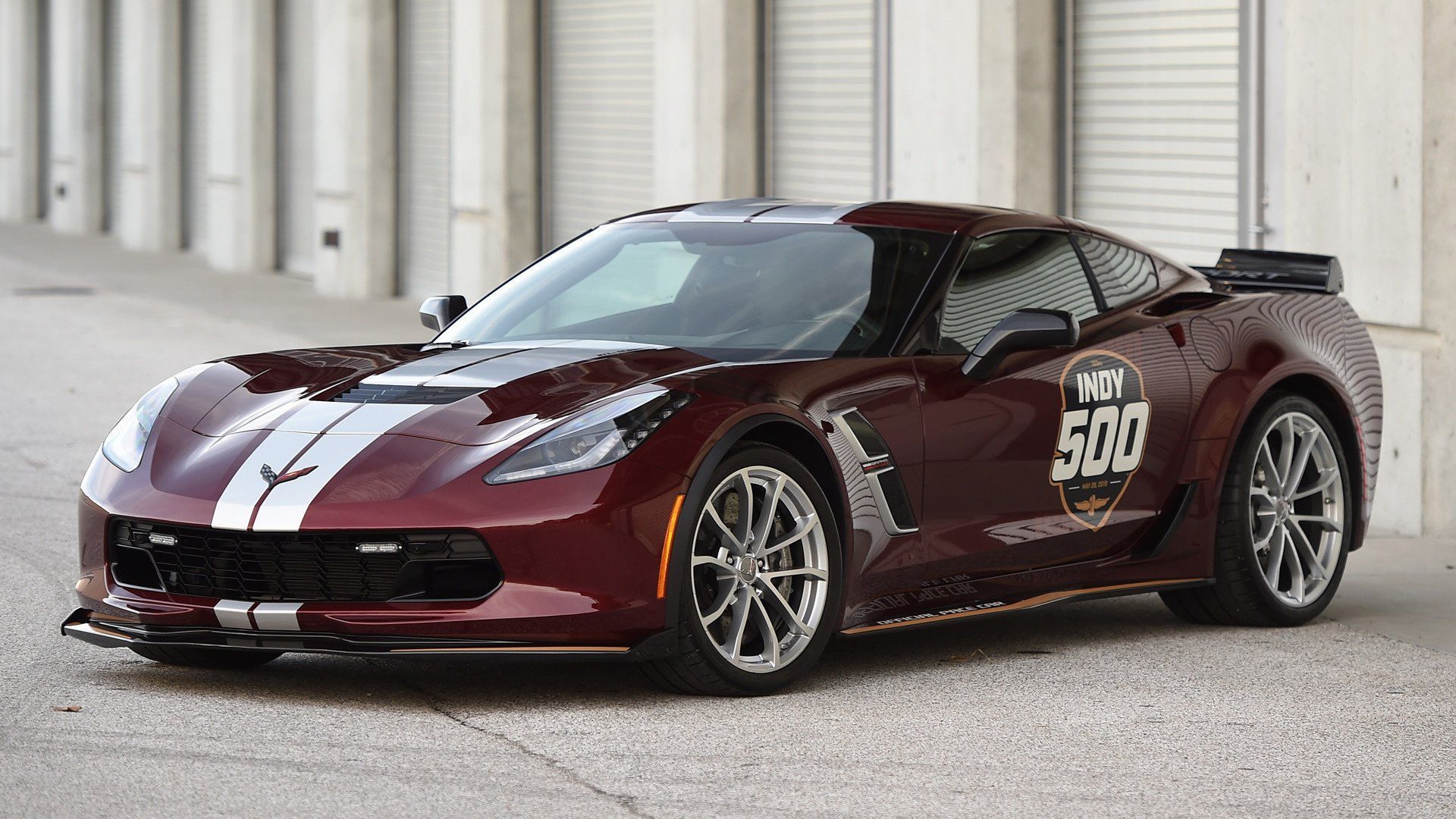 1920x1080 Chevrolet Corvette Grand Sport Indy 500 Pace Car HD Wallpaper and Background