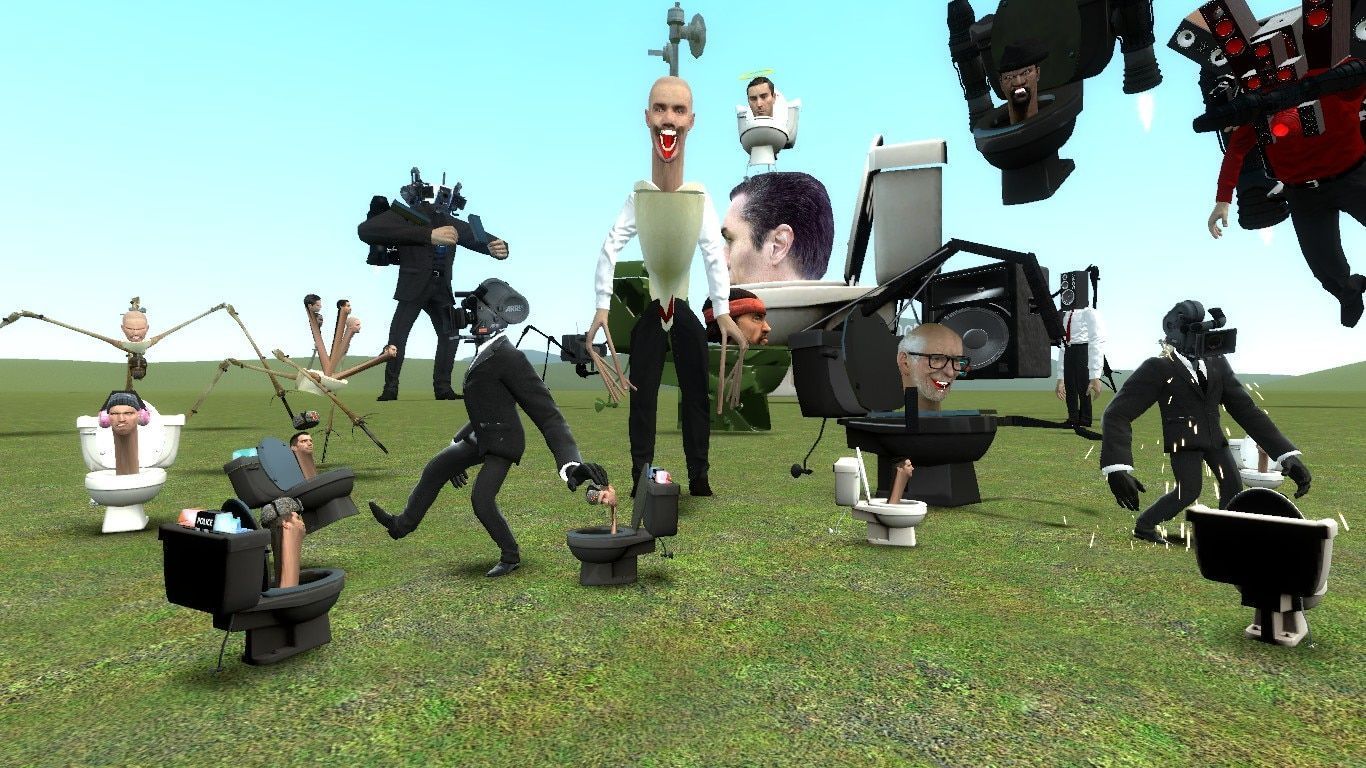 1366x768 Steam Workshop::Official Skibidi Toilet Dupes Collection!