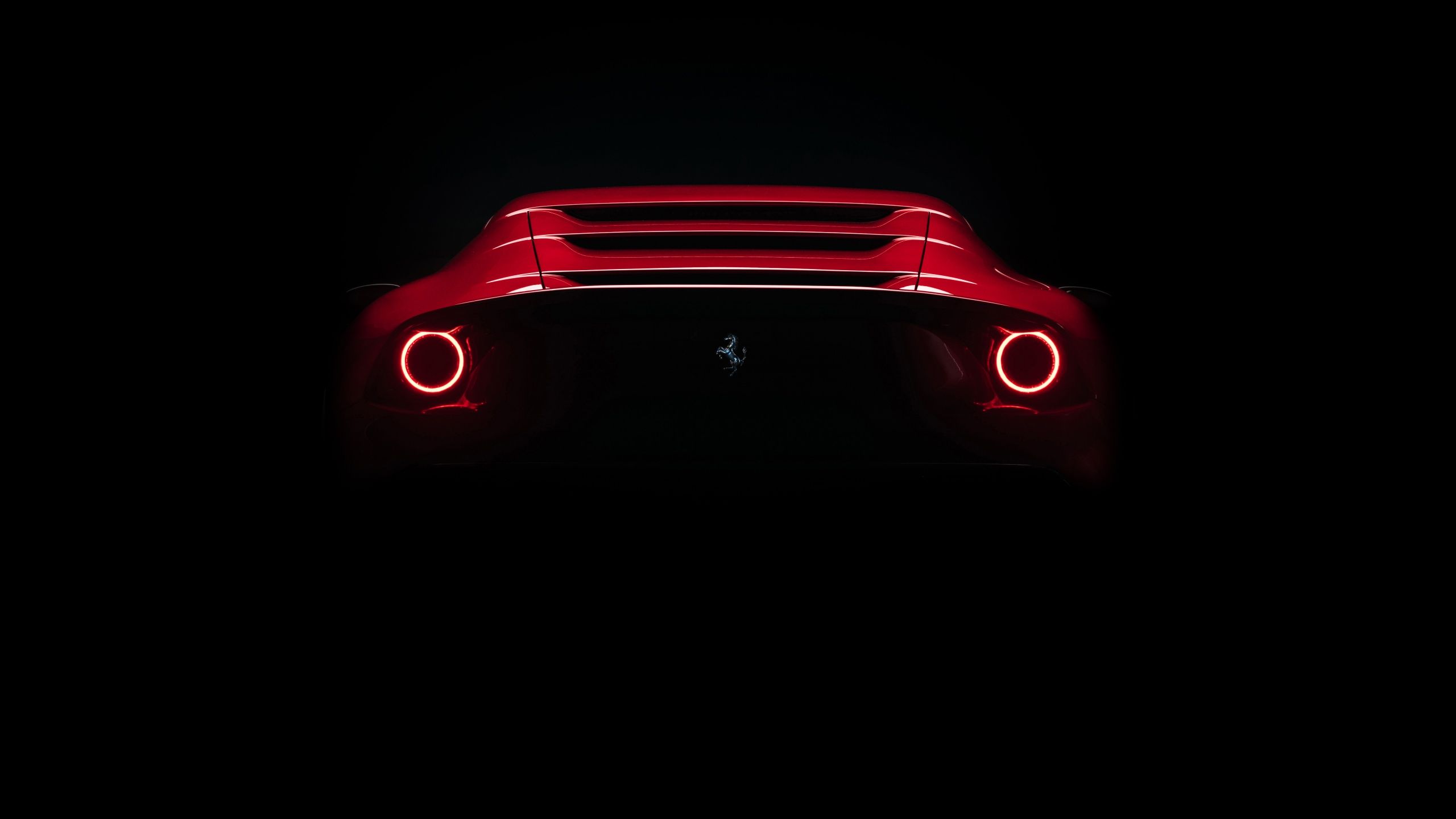 2560x1440 Ferrari Omologata Wallpaper 4K, AMOLED