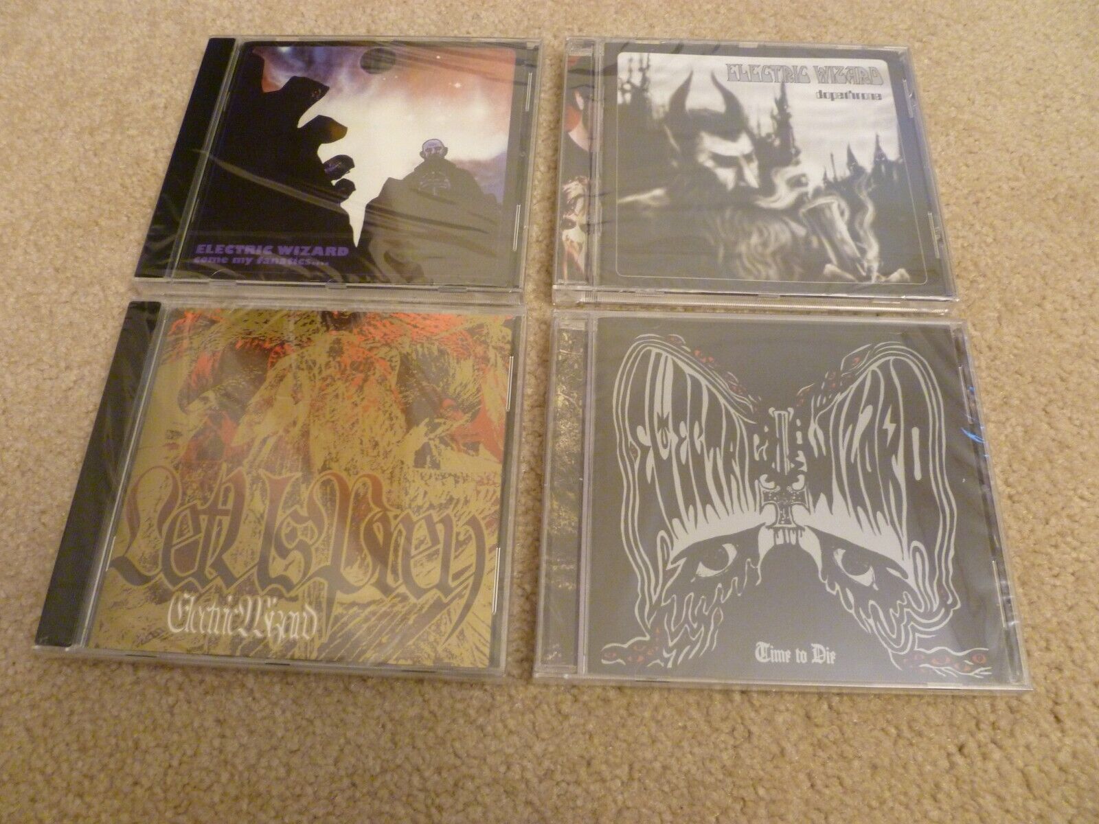 1600x1200 Electric Wizard 4 CD Lot New Come My Fanatics Dope Throne Let Us Prey Time Die