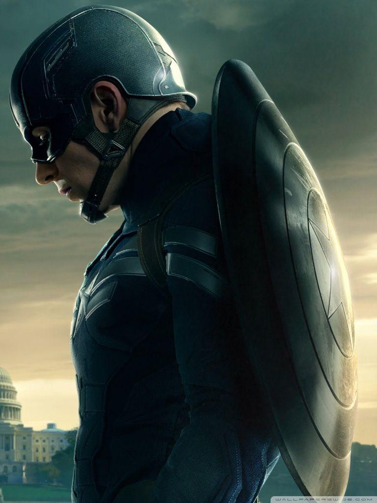 768x1024 Captain America The Winter Soldier 2014 Captain America Steve
