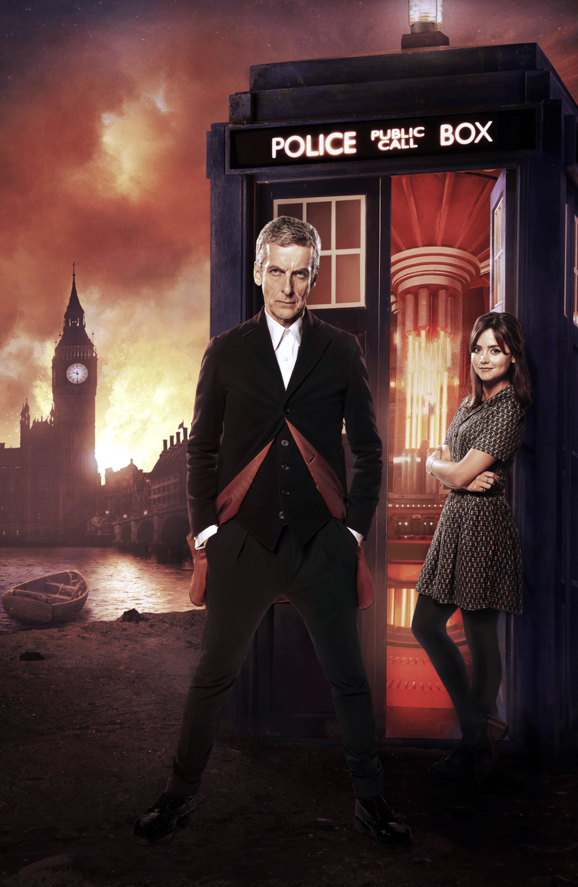 835x1280 12th Doctor (Peter Capaldi)and Clara