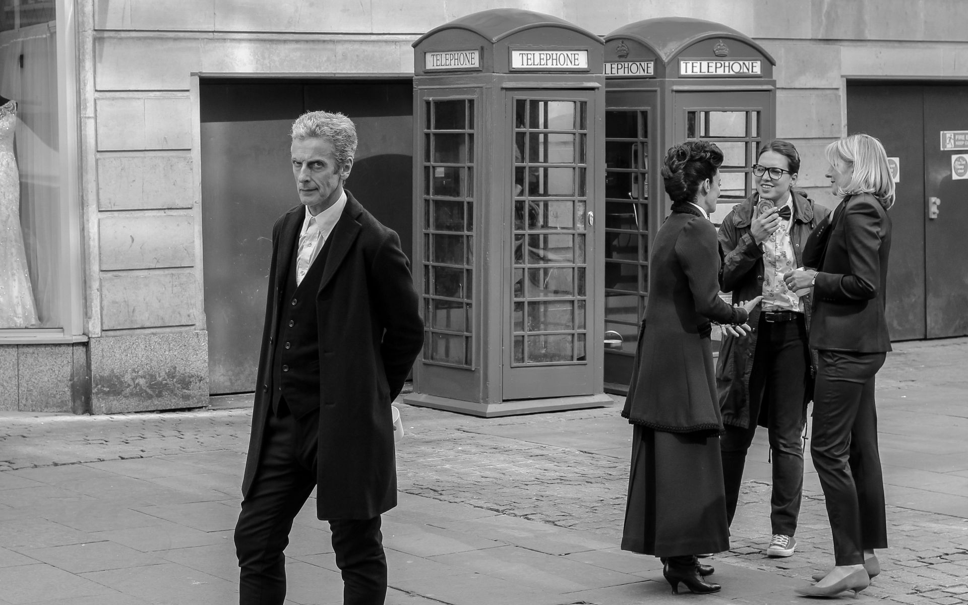 1920x1200 Peter Capaldi as Doctor Who 1920 x 1200 widescreen Wallpaper