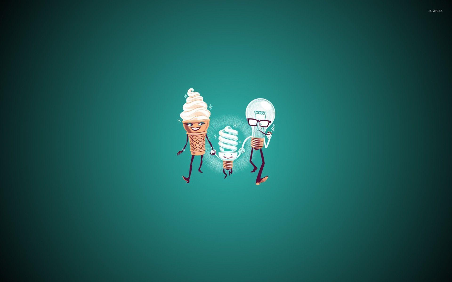 1920x1200 Ice cream and bulb family wallpaper wallpaper