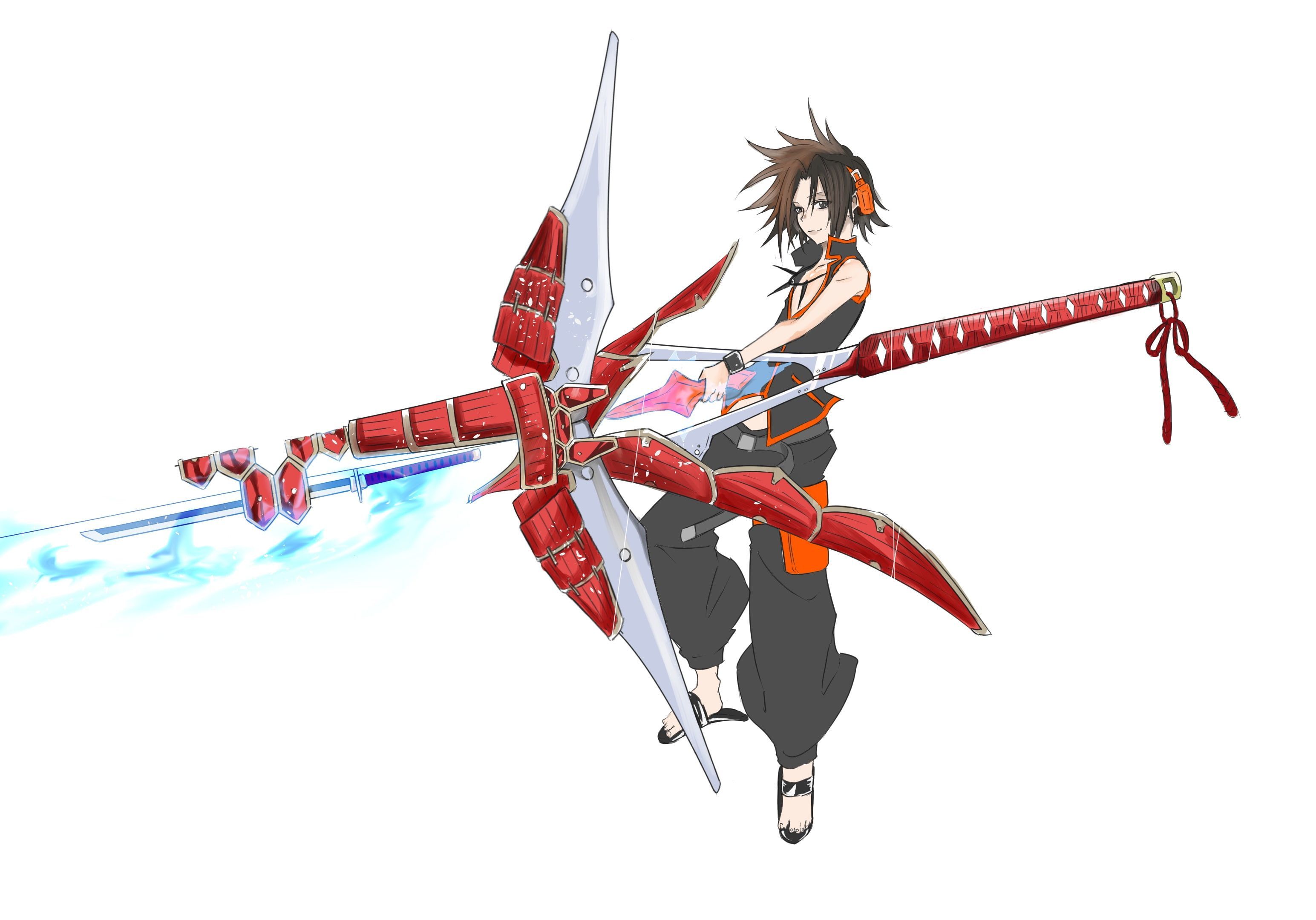 3089x2161 Anime Shaman King Asakura Yoh K #wallpaper #hdwallpaper #desktop. Shaman king, Anime character design, Mega man art