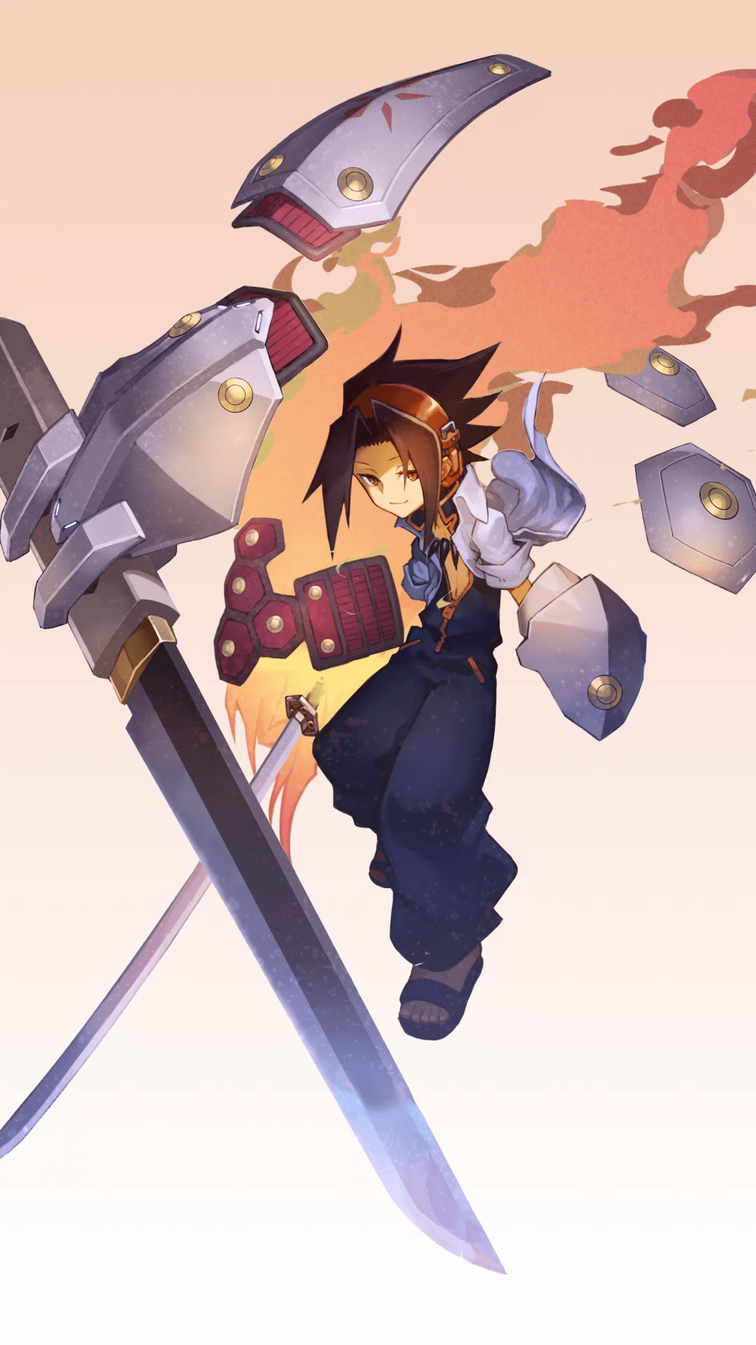 1080x1920 Shaman King Yoh [Live wallpaper]. Shaman king, Anime king, Character art