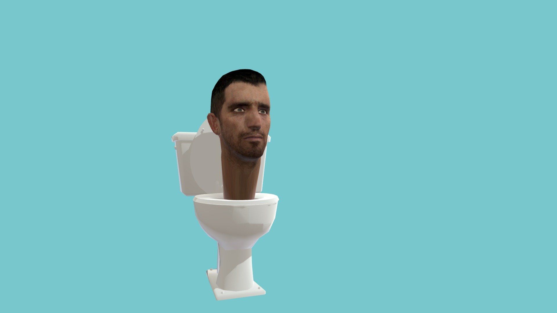 1920x1080 skibidi toilet (toilet man) model by Mostafa Ebrahim [34d99ae]