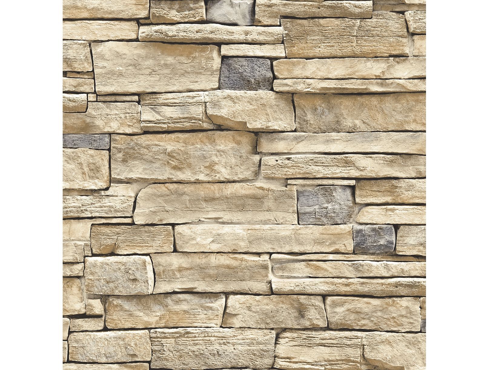 1615x1221 TD32002 Limestone Wall 3D Wallpaper