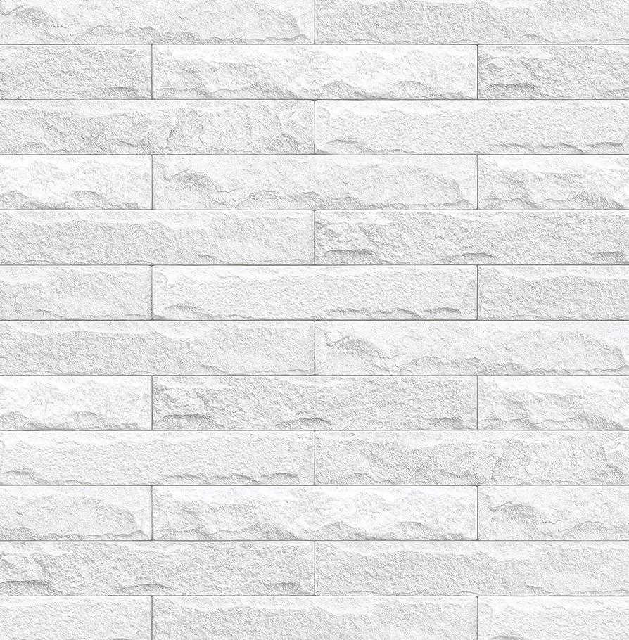894x910 NextWall Limestone Brick Peel and Stick Wallpaper