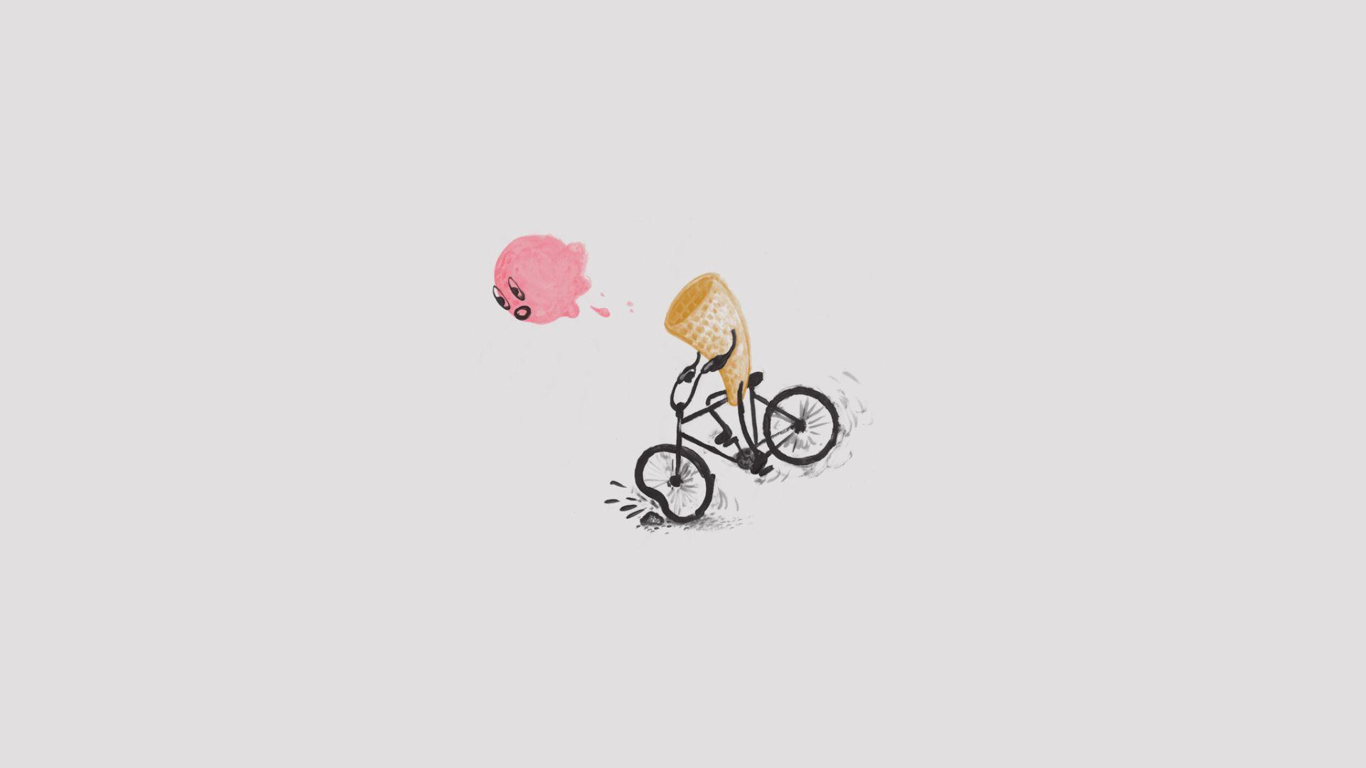 1920x1080 artwork, wallpaper, funny ice cream, 1920x when ice cream has a