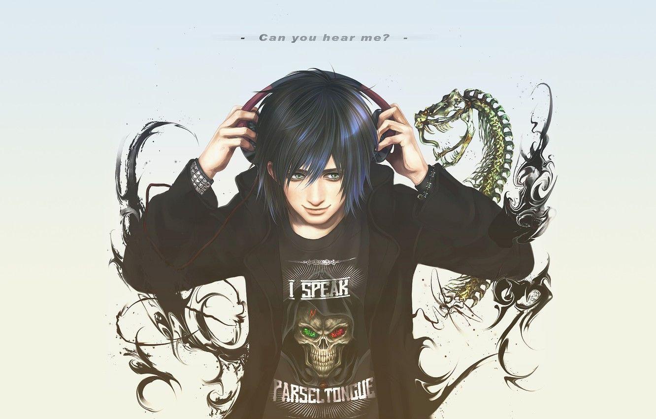 1332x850 Wallpaper text, smile, skull, snake, headphones, skeleton, guy
