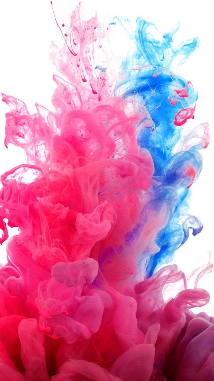 750x1334 Free Wallpaper Phone: Fractal Paint Wallpaper iPhone 6