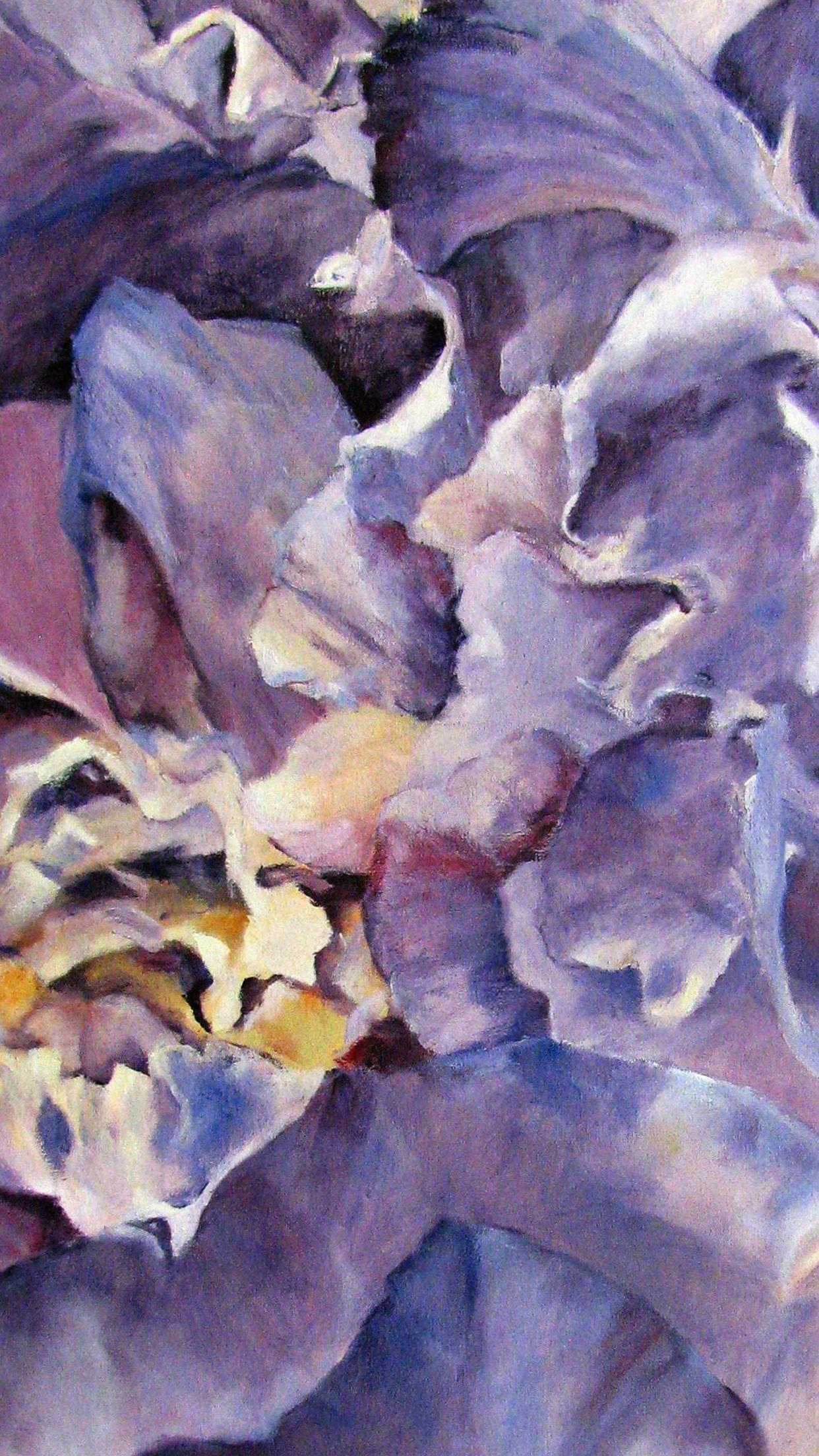 1242x2208 Flower Painting Wallpaper iPhone