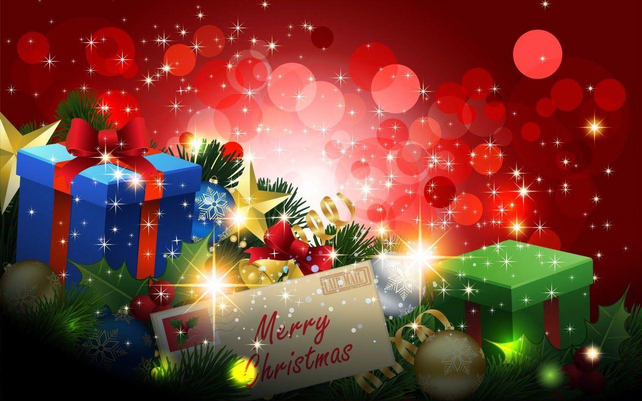 1280x800 Hd Merry Christmas Desktop Wallpaper