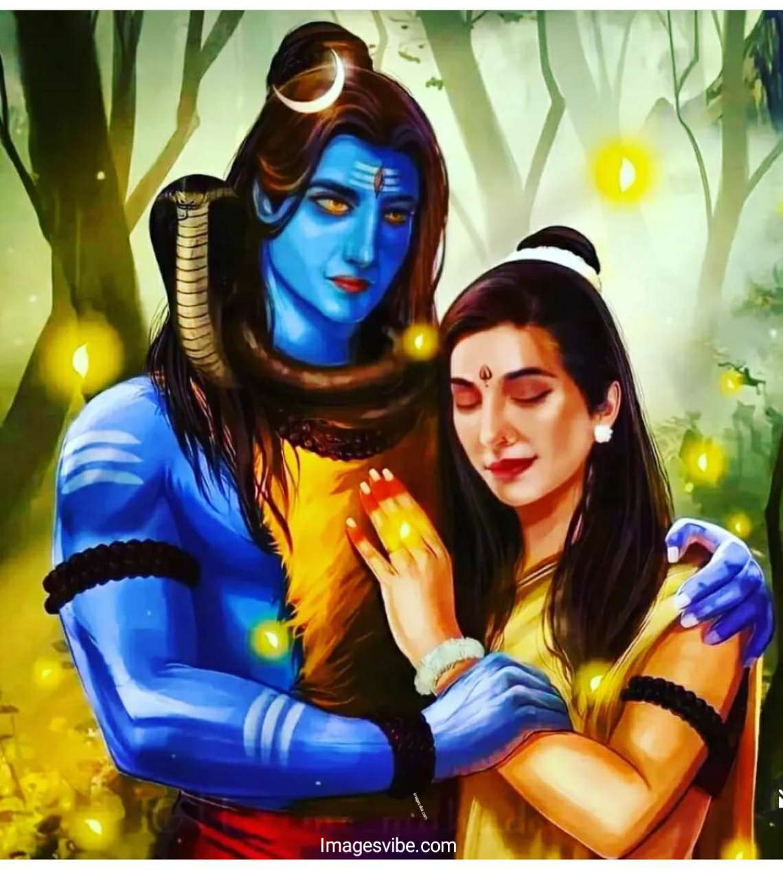 1140x1280 God Shiva Parvati Image Download in 2023