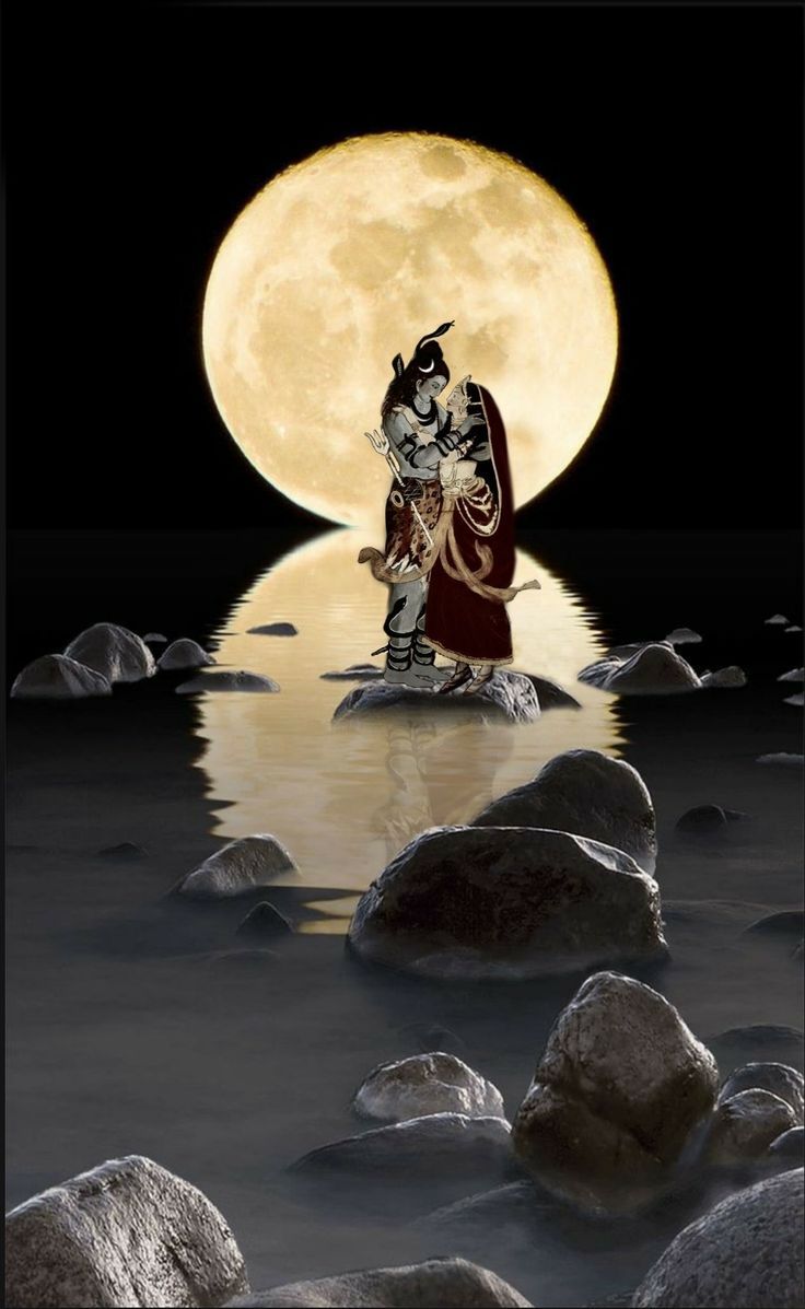 736x1197 The Divine couple Lord Shiva and Parvati in creative art painting wallpaper. Picture of shiva, Lord shiva painting, God illustrations