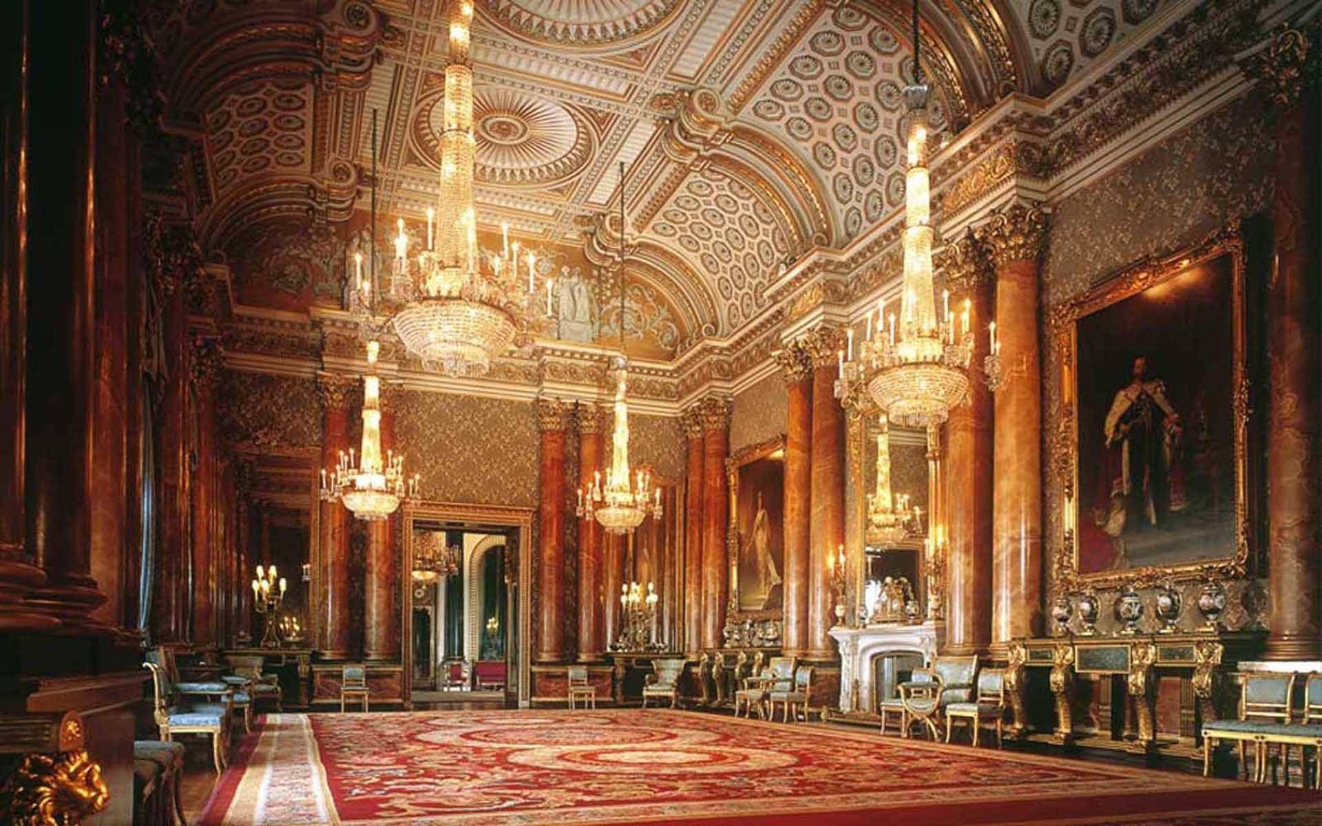 1920x1200 Download Buckingham Palace Hallway Wallpaper