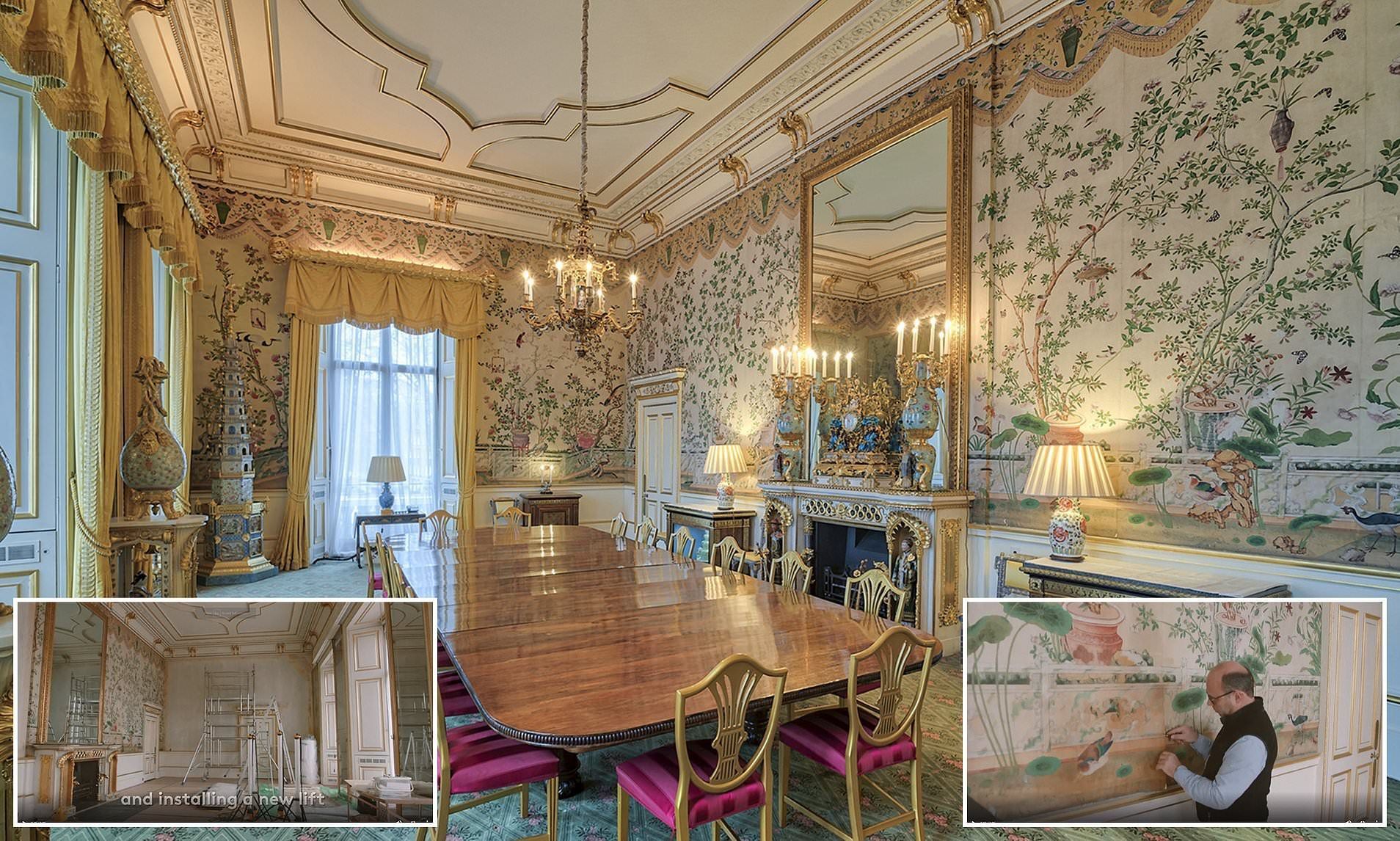 1908x1146 Inside Buckingham Palace's £369m refurbishment. Daily Mail Online