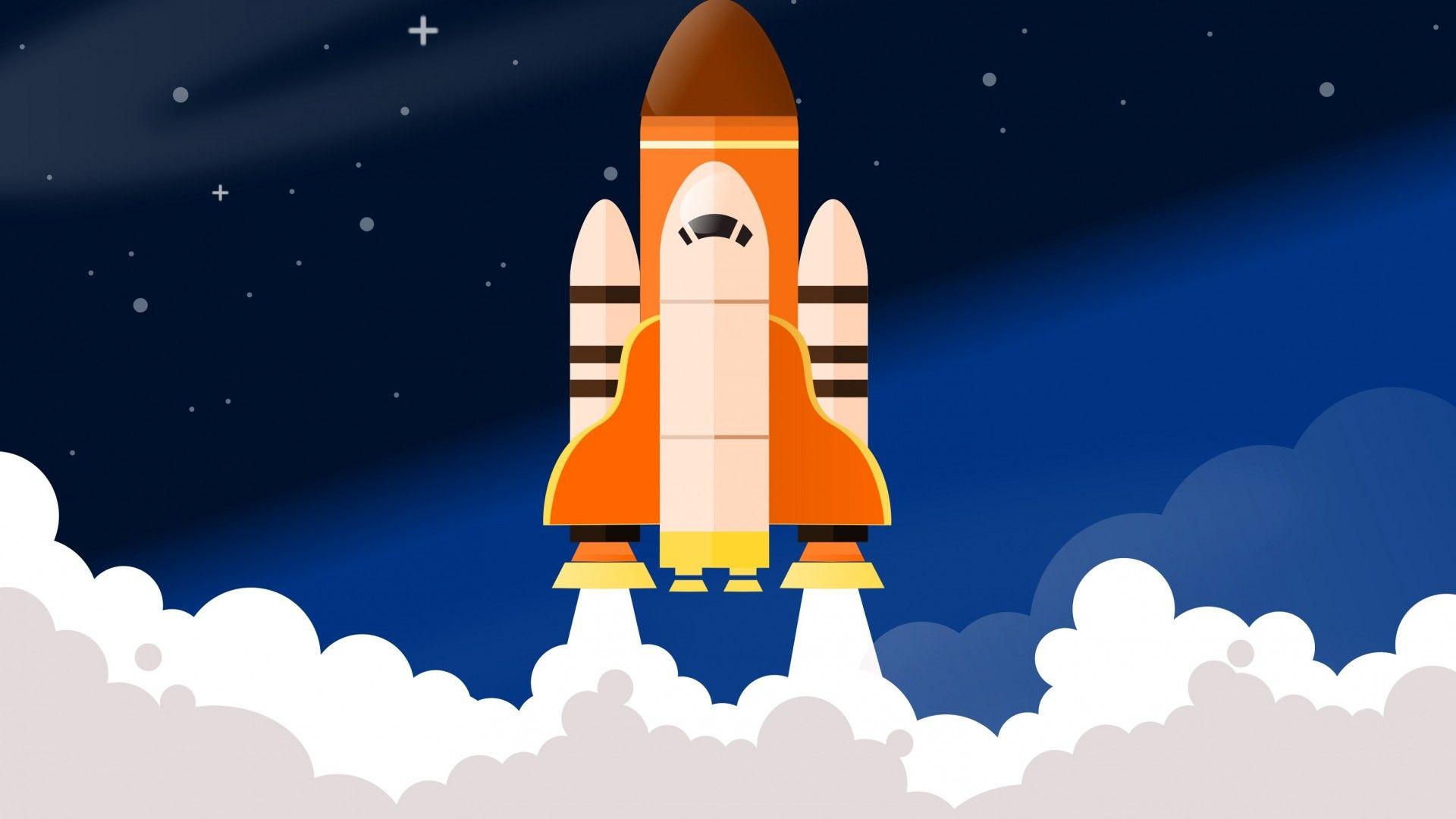 1920x1080 Wallpaper NASA rocket, Rocket boosters, Space launch, HD, Space