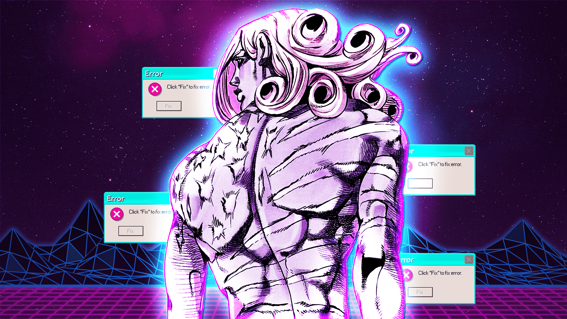 1920x1080 Bizarre Adventure HD Wallpaper