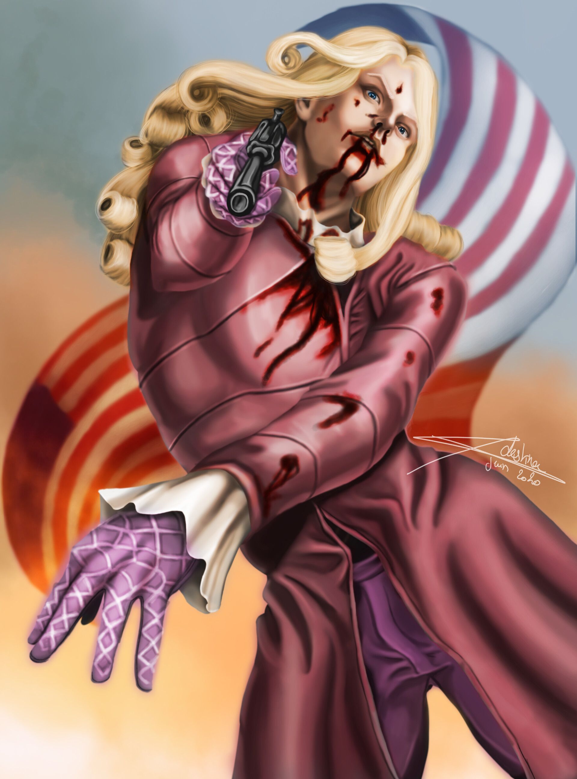 1920x2592 Funny Valentine (Jojo / Steel Ball Run)