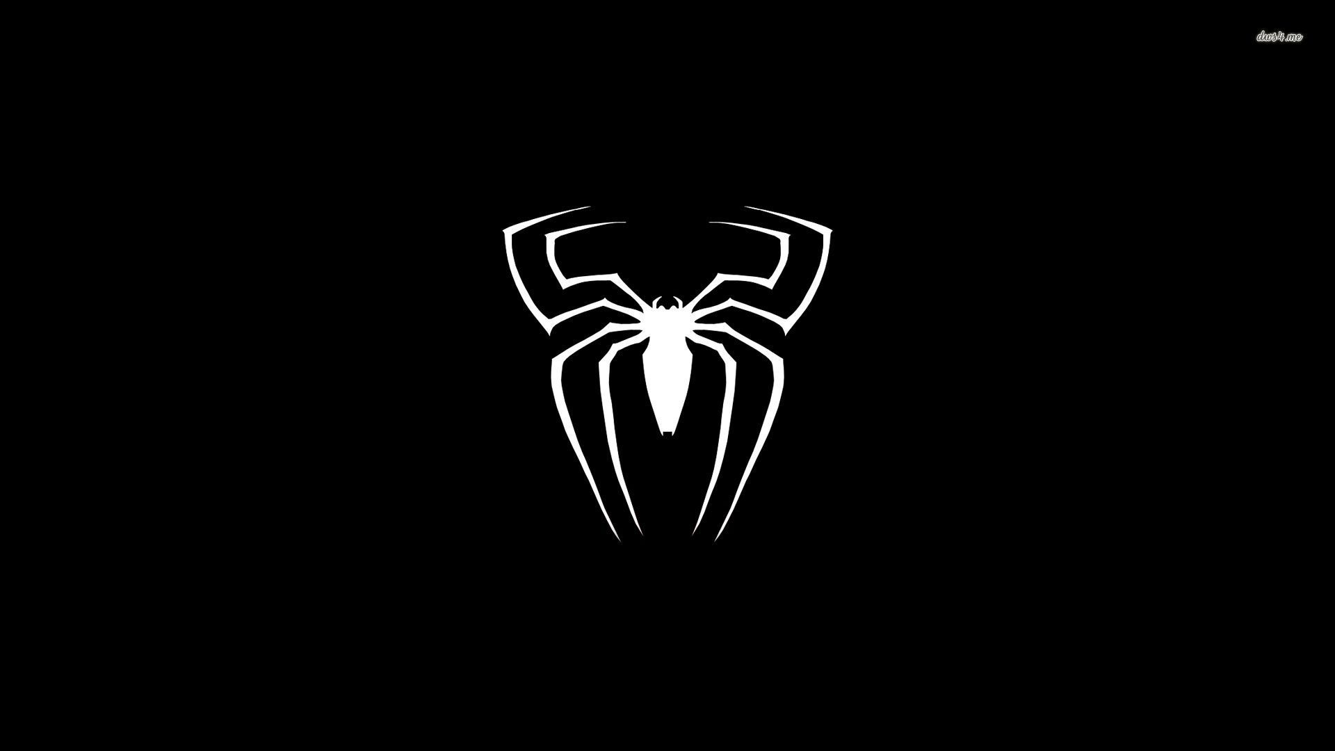 1920x1080 Spider Man Black And White Wallpaper