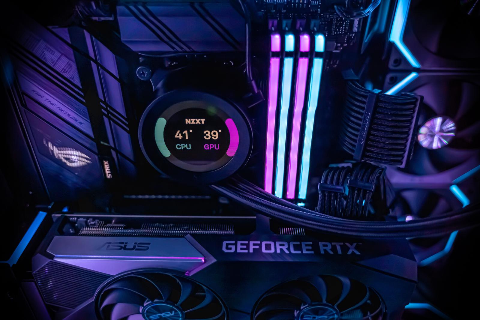 1600x1067 New Build 2021 Purple By ReaT6390 Core I7 11700K, GeForce RTX Lian Li PC O11 Dynamic ATX Full Tower