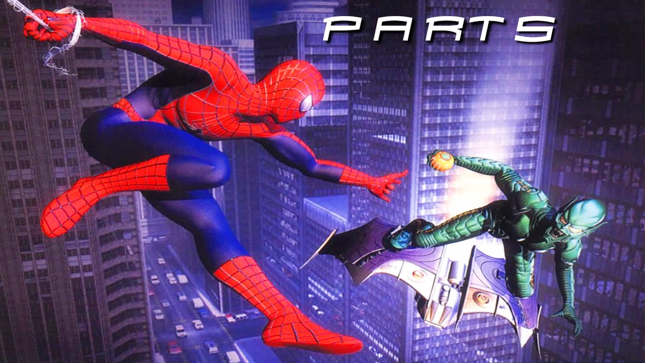 1280x720 Spider Man (2002) Xbox Gameplay Part 5 Boss Fight