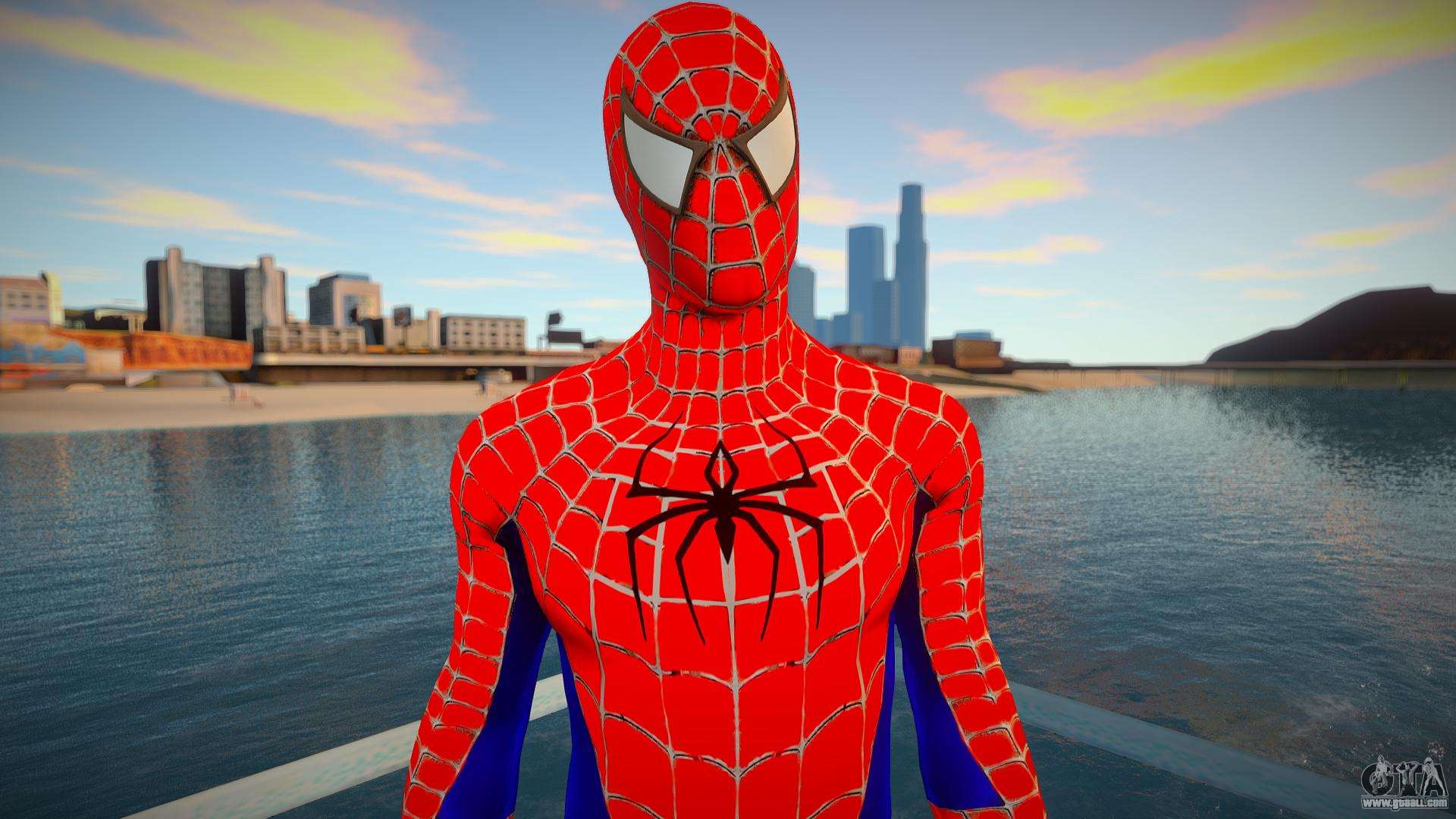 1920x1080 Spiderman 2002 Classic Suit for GTA San Andreas