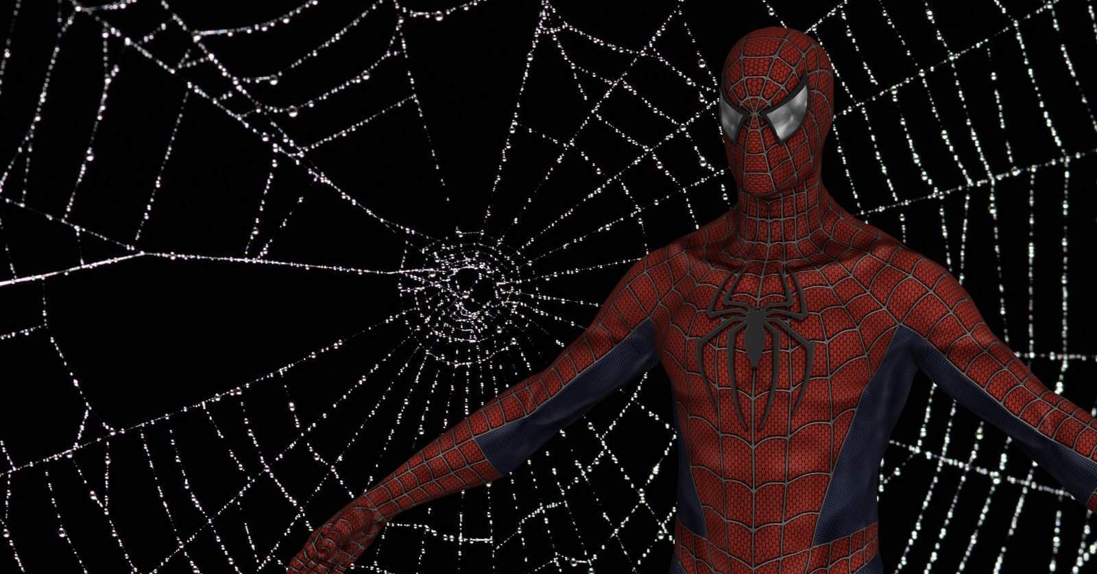 1600x837 Marvel Spider Man (2002 Movie Version) 3D Model