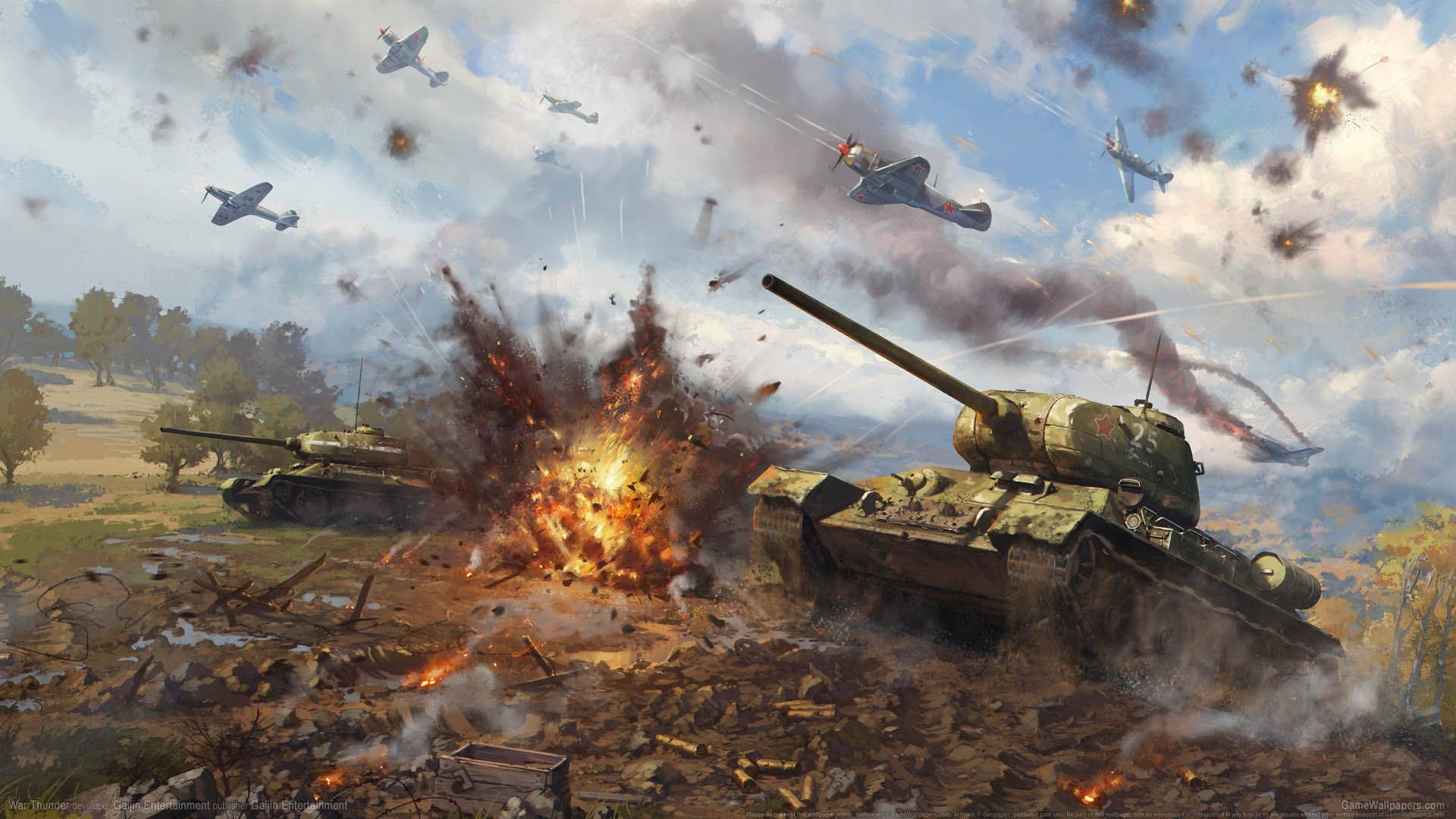 1920x1080 Download Marching Through A War Torn Battlefield Wallpaper