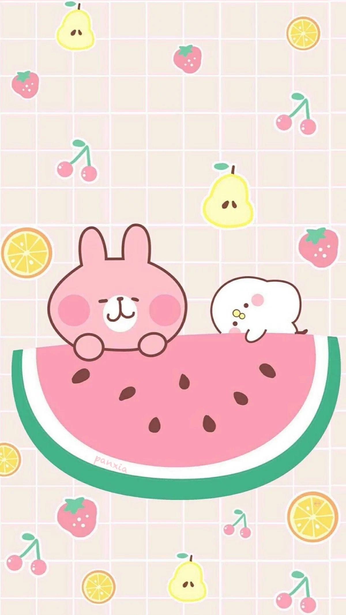 40+ Koleski Terbaik Cute Kawaii Wallpaper Aesthetic Watermelon - Kate Noyes
