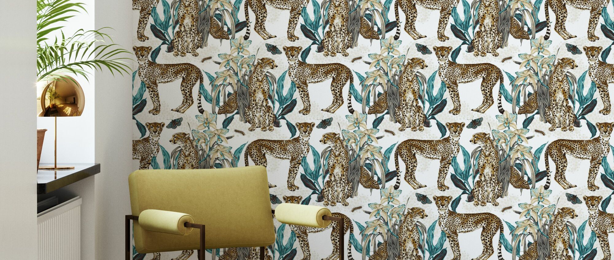 2000x850 Cheetah Reveries and Turqouise