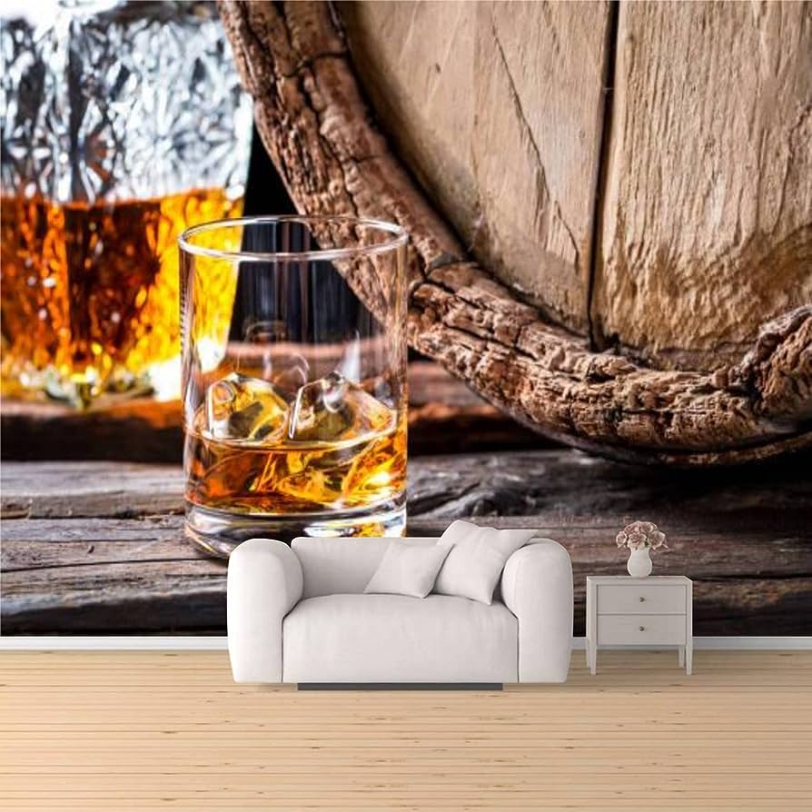 894x894 XZBLCMWYBYYYQ Closeup Glass Good Cognac Distillery Basement Peel & Stick Wallpaper Removable Self Adhesive Large Wallpaper Roll 3D Wall Mural Sticker Home Decor For Living Room Bedroom