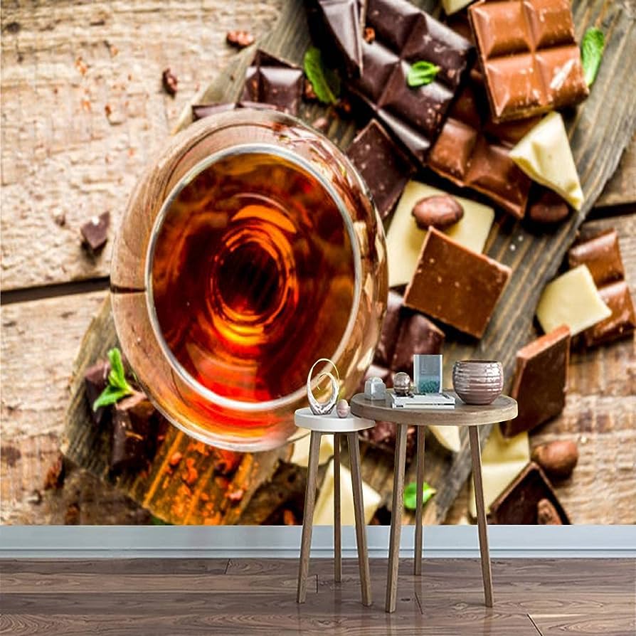 894x894 FEWEGRWEFW Modern Canvas Print Wallpaper Mural Glass Brandy Whiskey Cognac Peel and Stick Removable Self Adhesive Wall Stickers for Living Room Kids Bedroom Home Decor