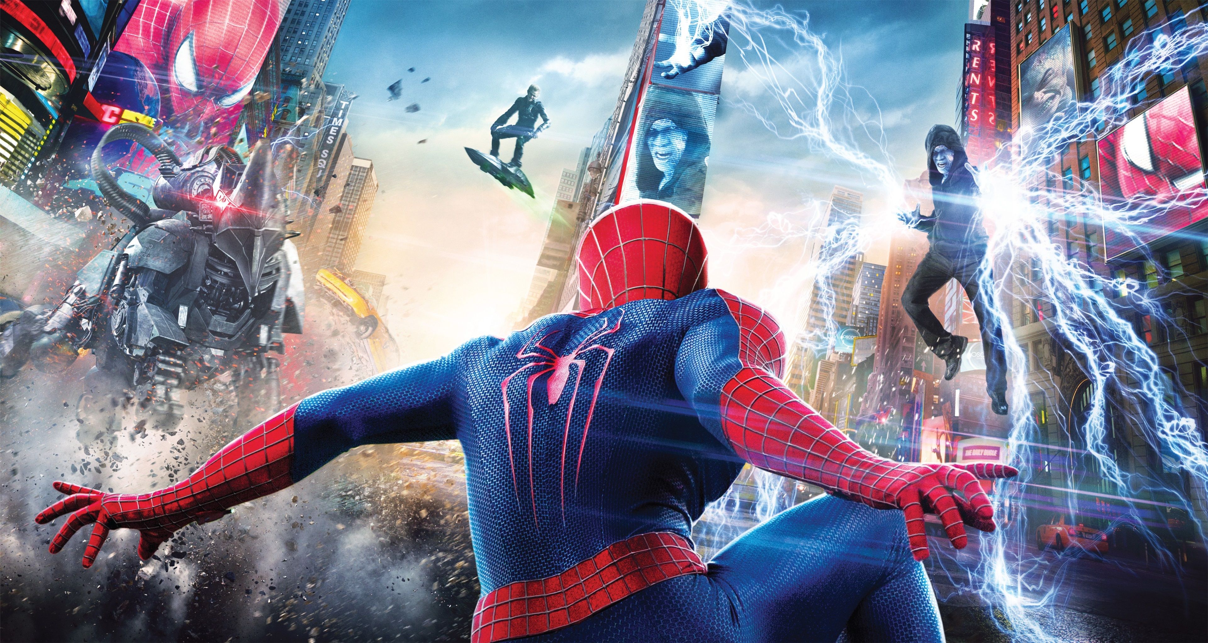 3840x2046 Spider Man PC Wallpaper