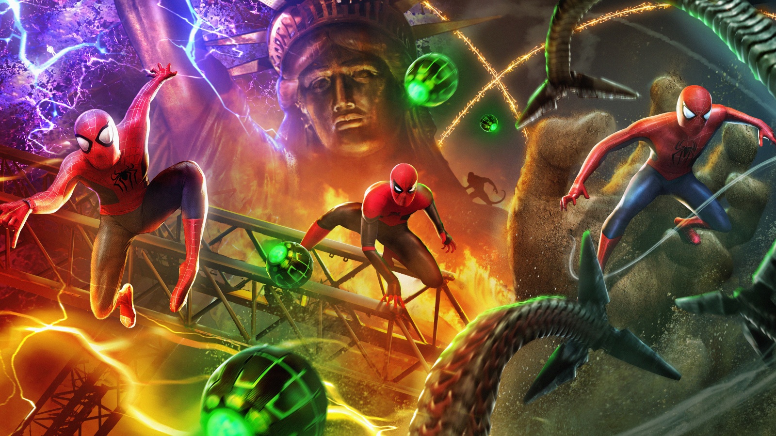 1600x900 Spider Man: No Way Home Wallpaper 4K, Marvel Comics
