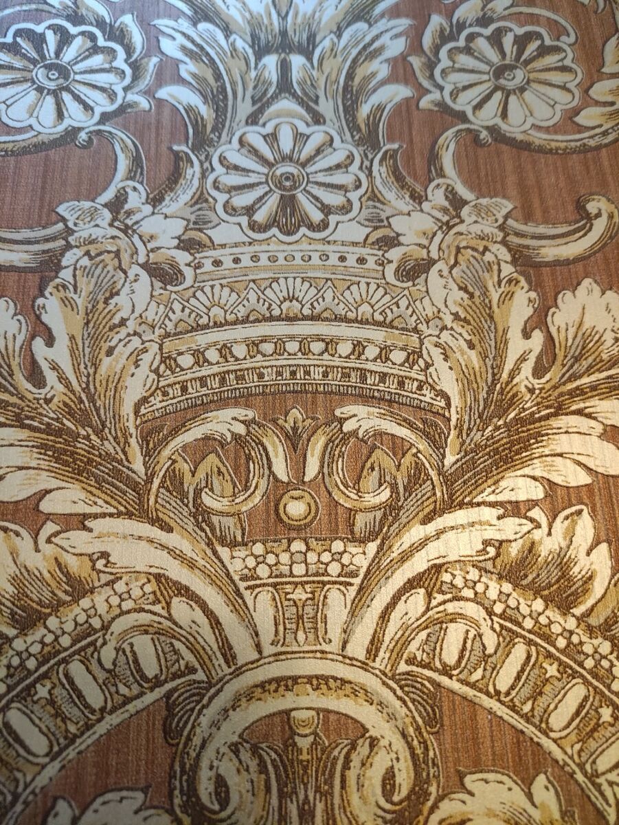 901x1200 Wallpaper, System Solution, Opulent, Ornaments, Chains, Gleam, Cognac Prosecco