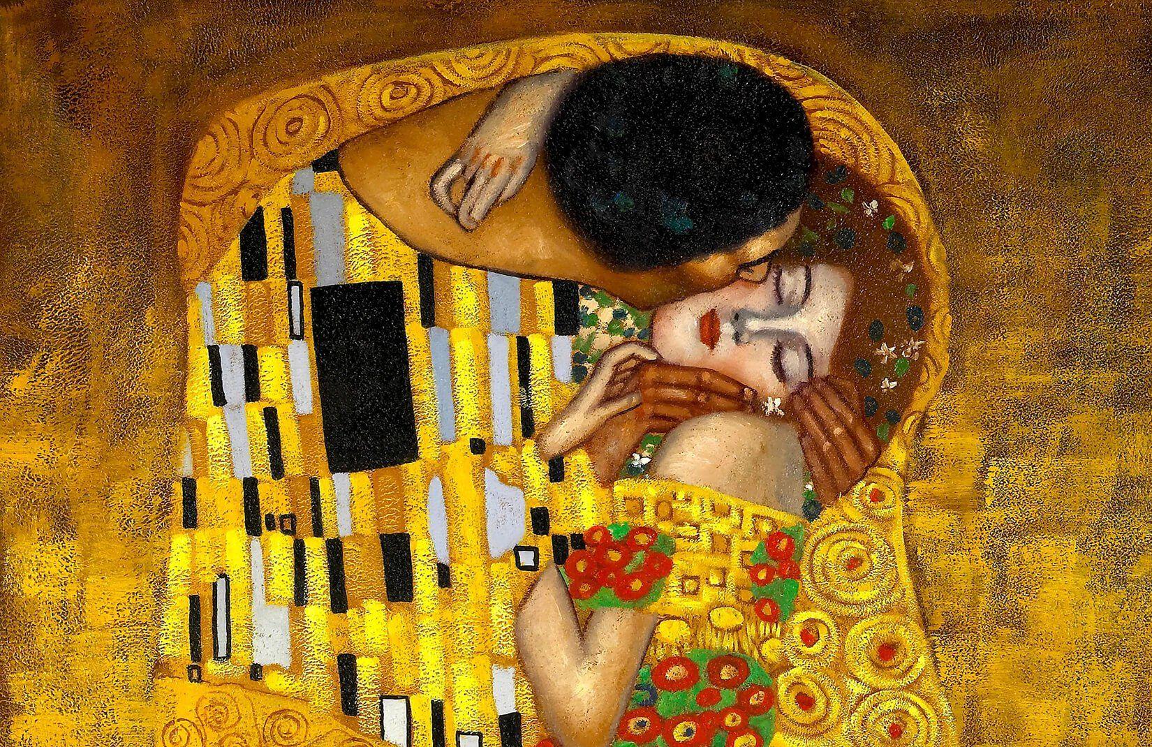 1650x1070 The Kiss Gustav Klimt Wallpaper Mural