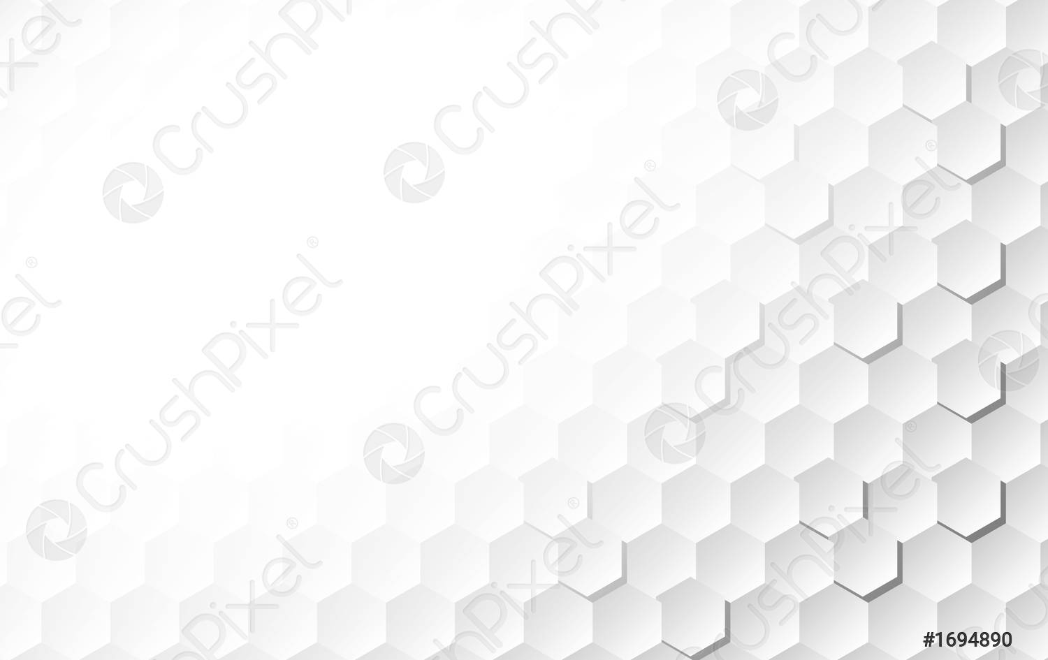 1500x945 Abstract white background of Embossed surface Hexagon, Honeycomb modern pattern vector 1694890