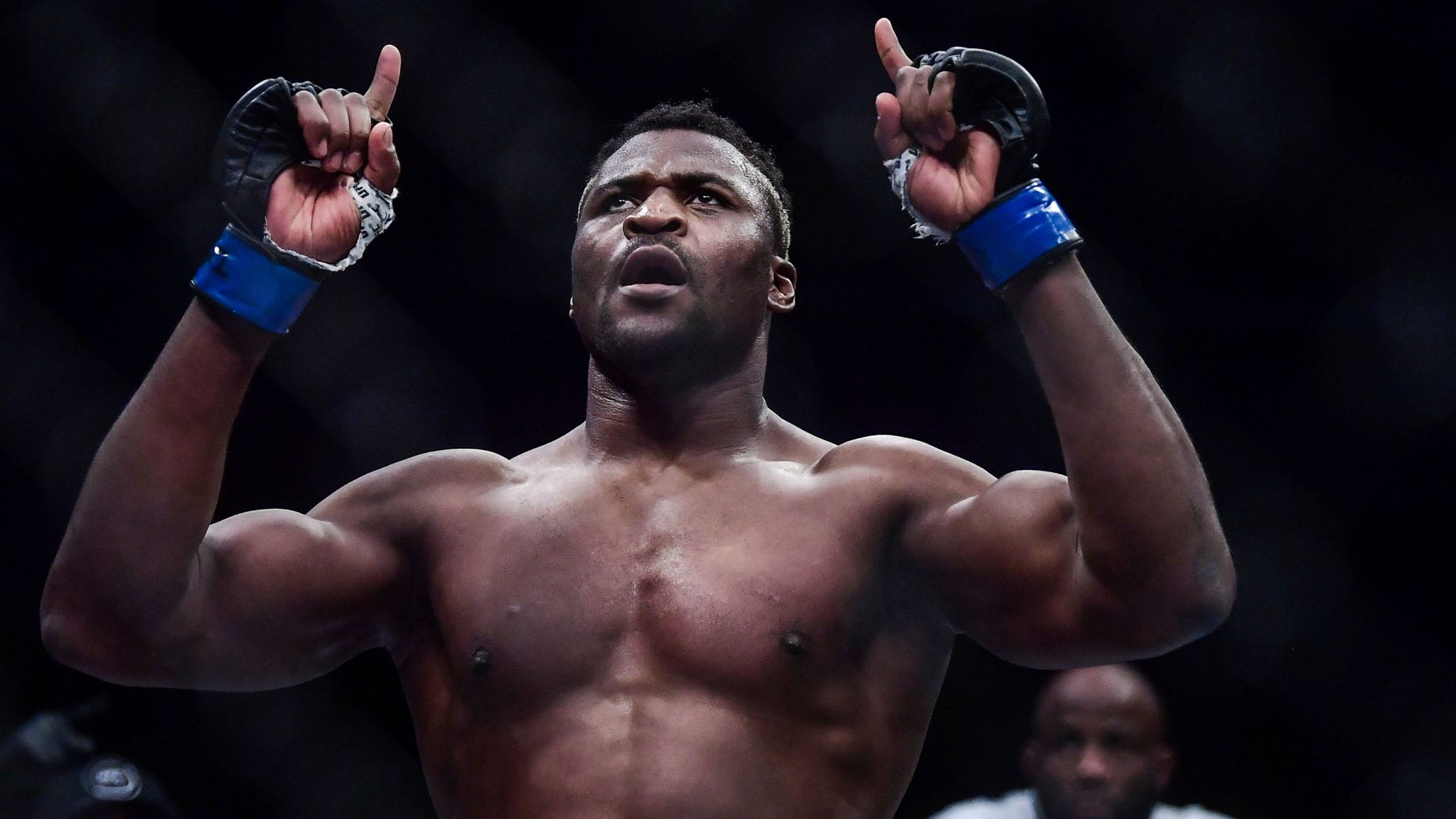 2048x1152 UFC 260: Francis Ngannou knocks out Stipe Miocic to take heavyweight title
