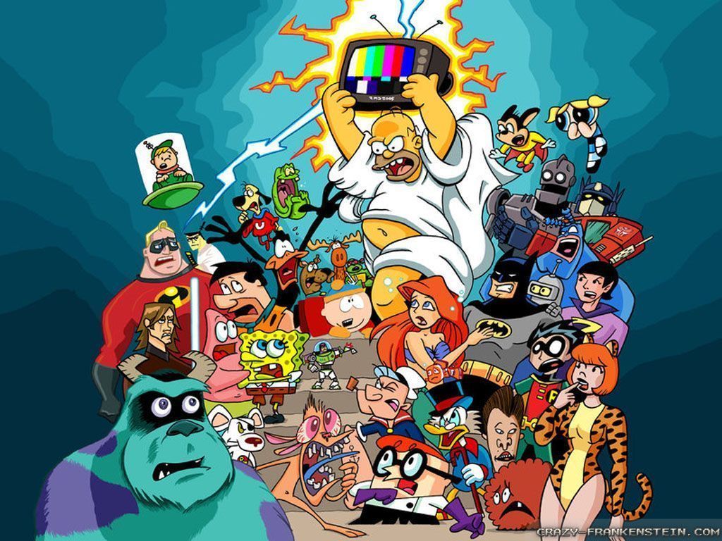 1024x768 All Cartoon Wallpaper