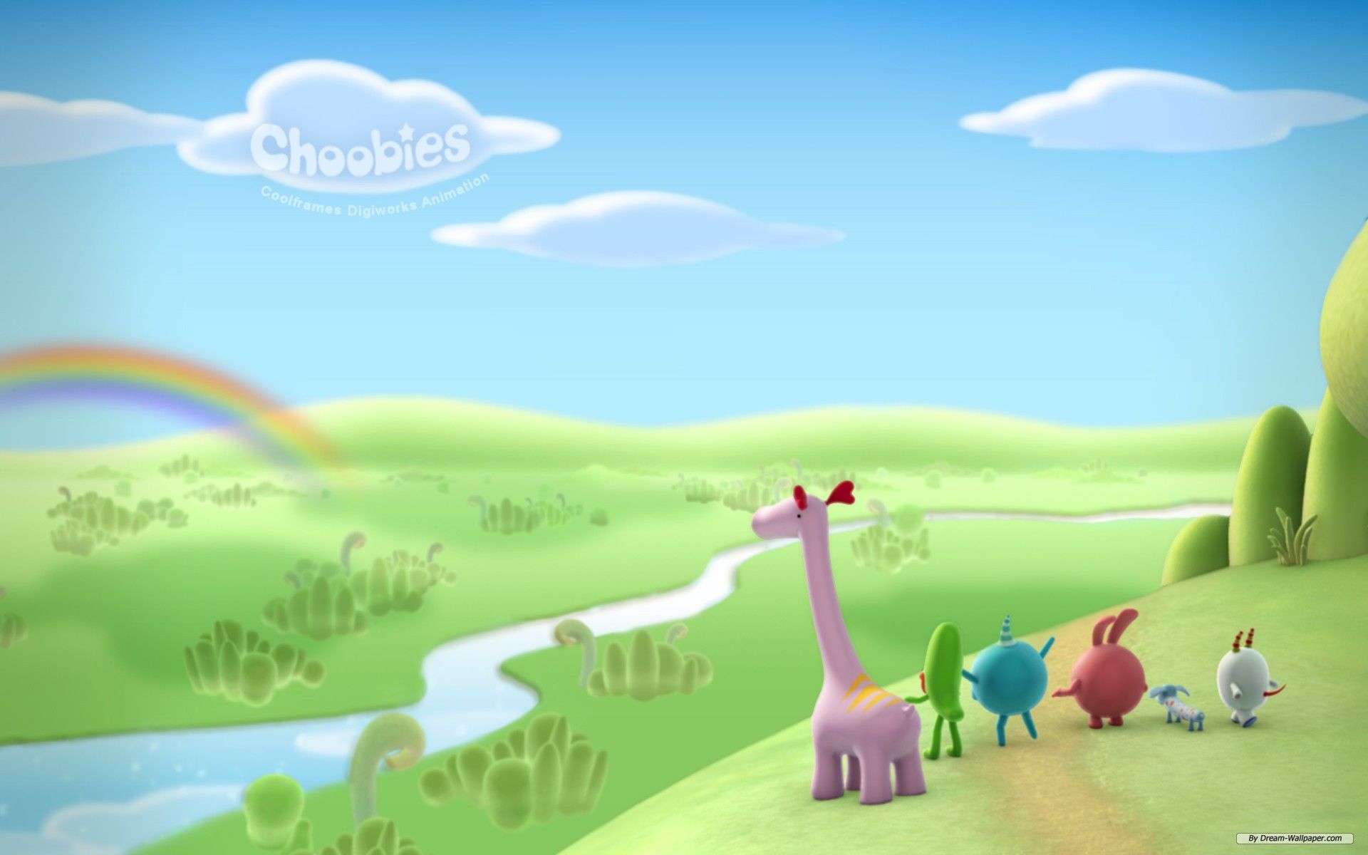 1920x1200 Toon World Wallpaper
