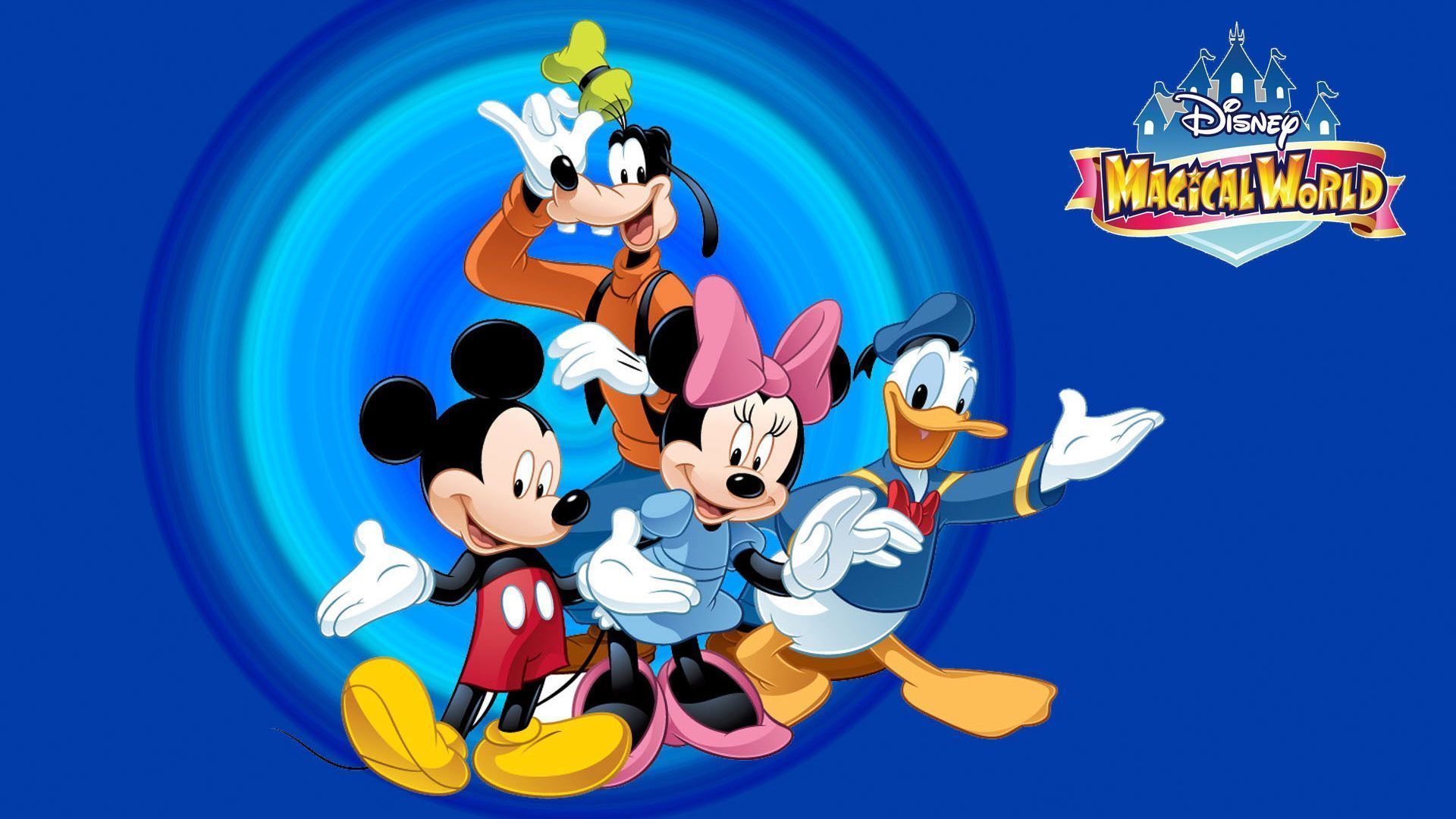 1920x1080 Disney Magical World Mickey Mouse Cartoon HD Wallpaper 1920x1200 :