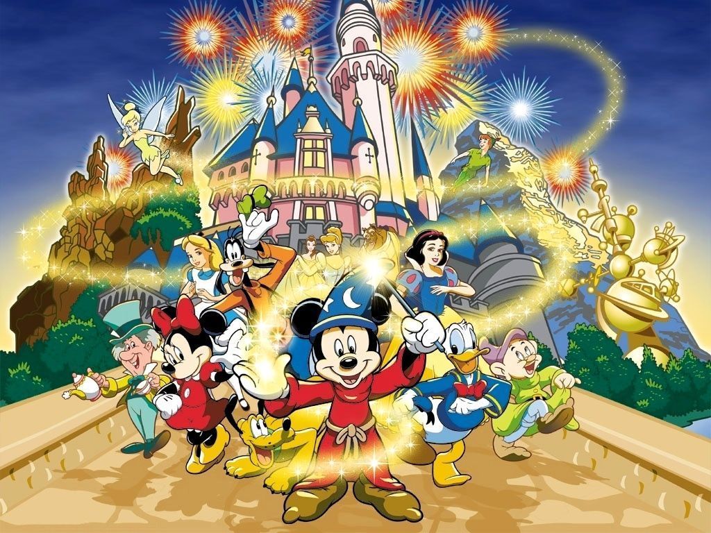 1024x768 Free Disney World Wallpaper