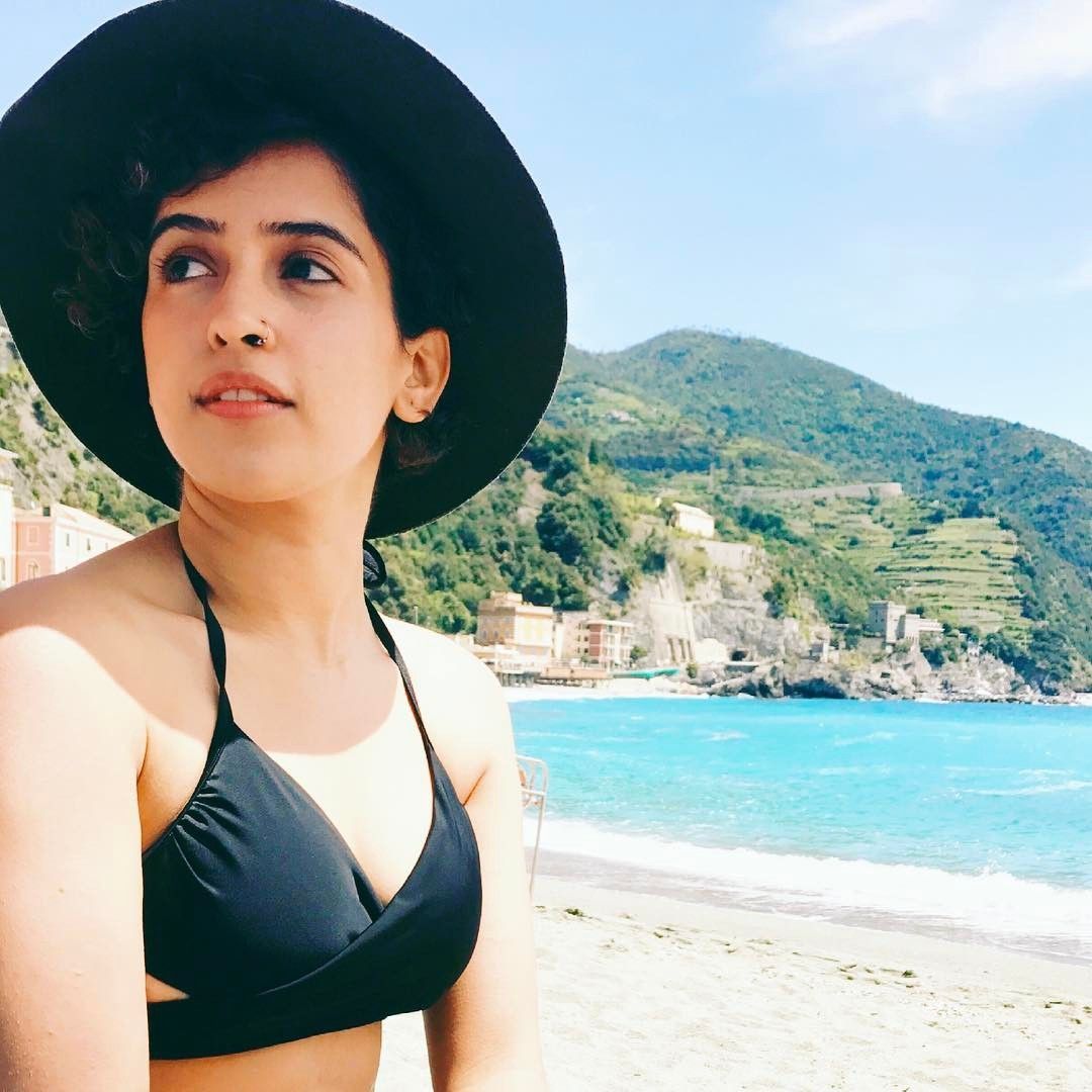 1080x1080 Sanya Malhotra Bikini Photo & Image